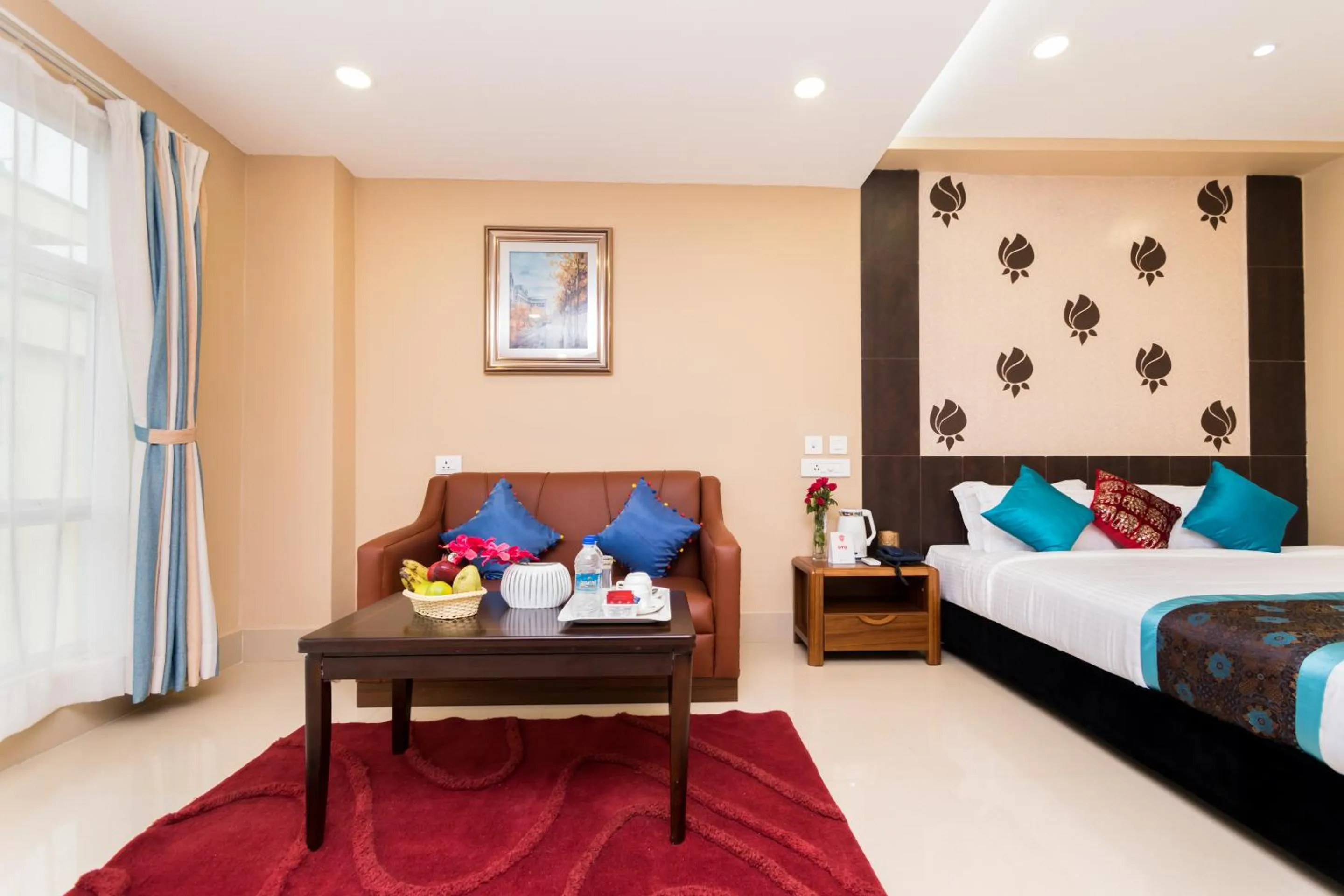 Bedroom, Bed in Central Courtyard Boutique Hotel