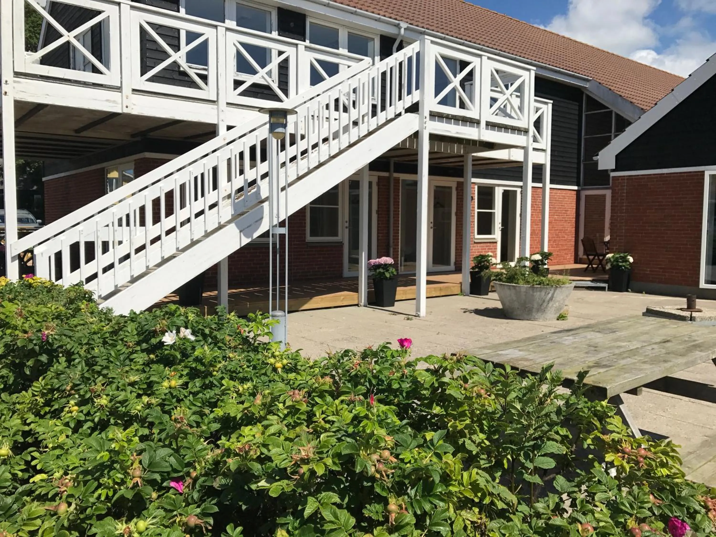 Facade/entrance in Klintholm Marina Park Cabins