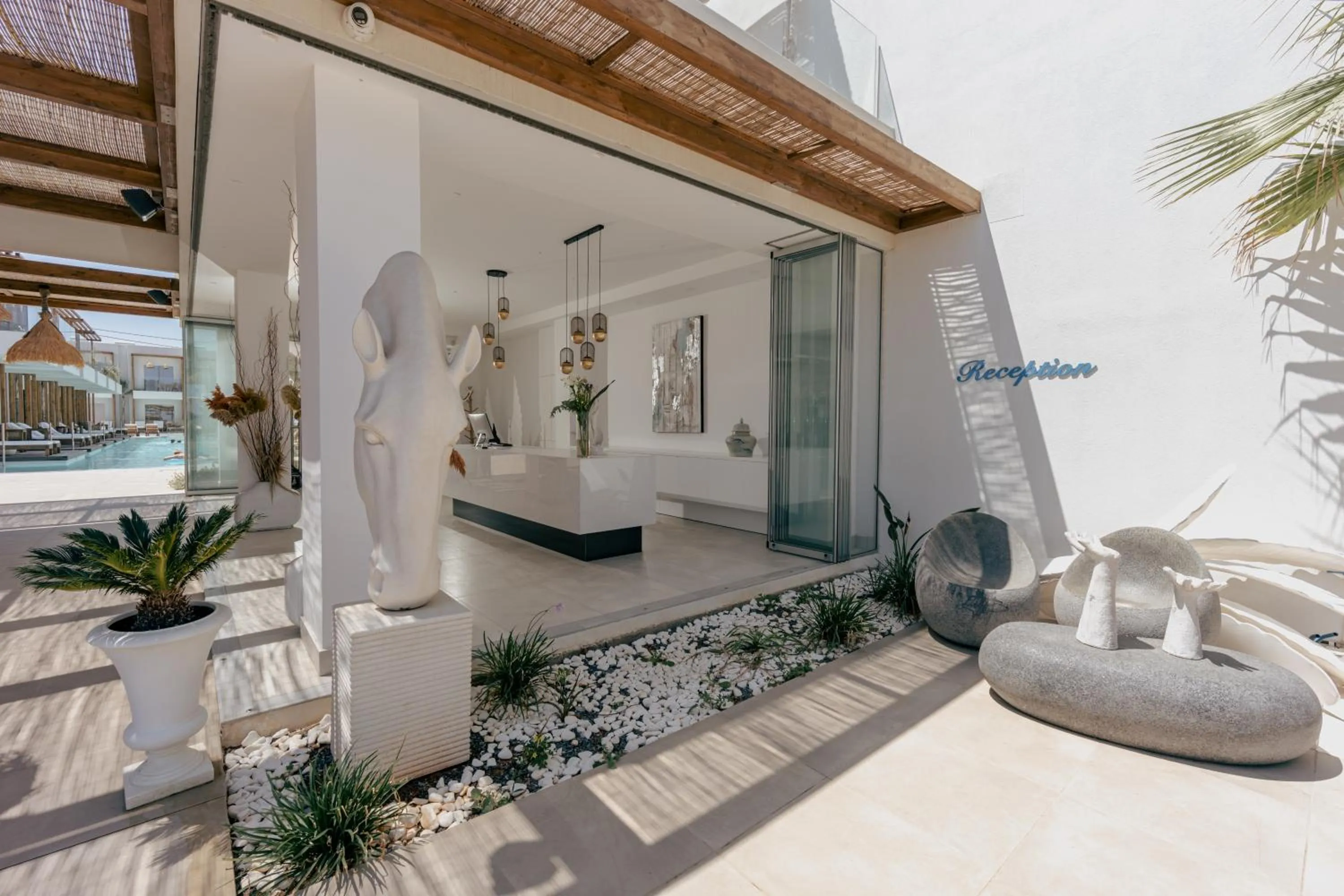 Property building in Galazio Beach Resort