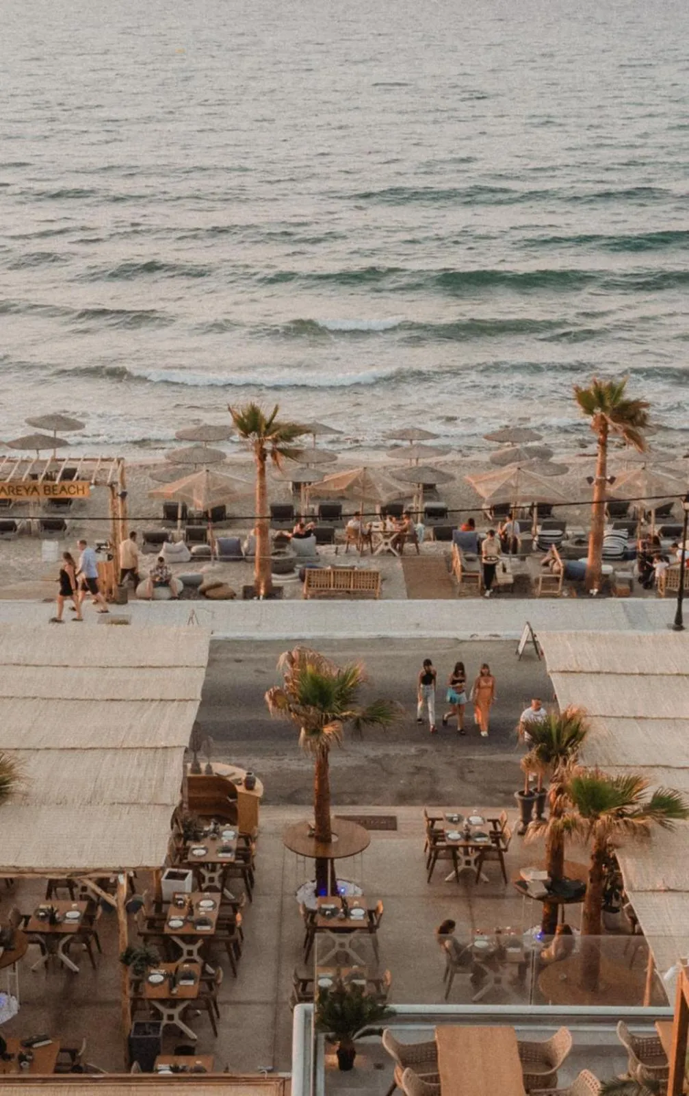 People in Galazio Beach Resort