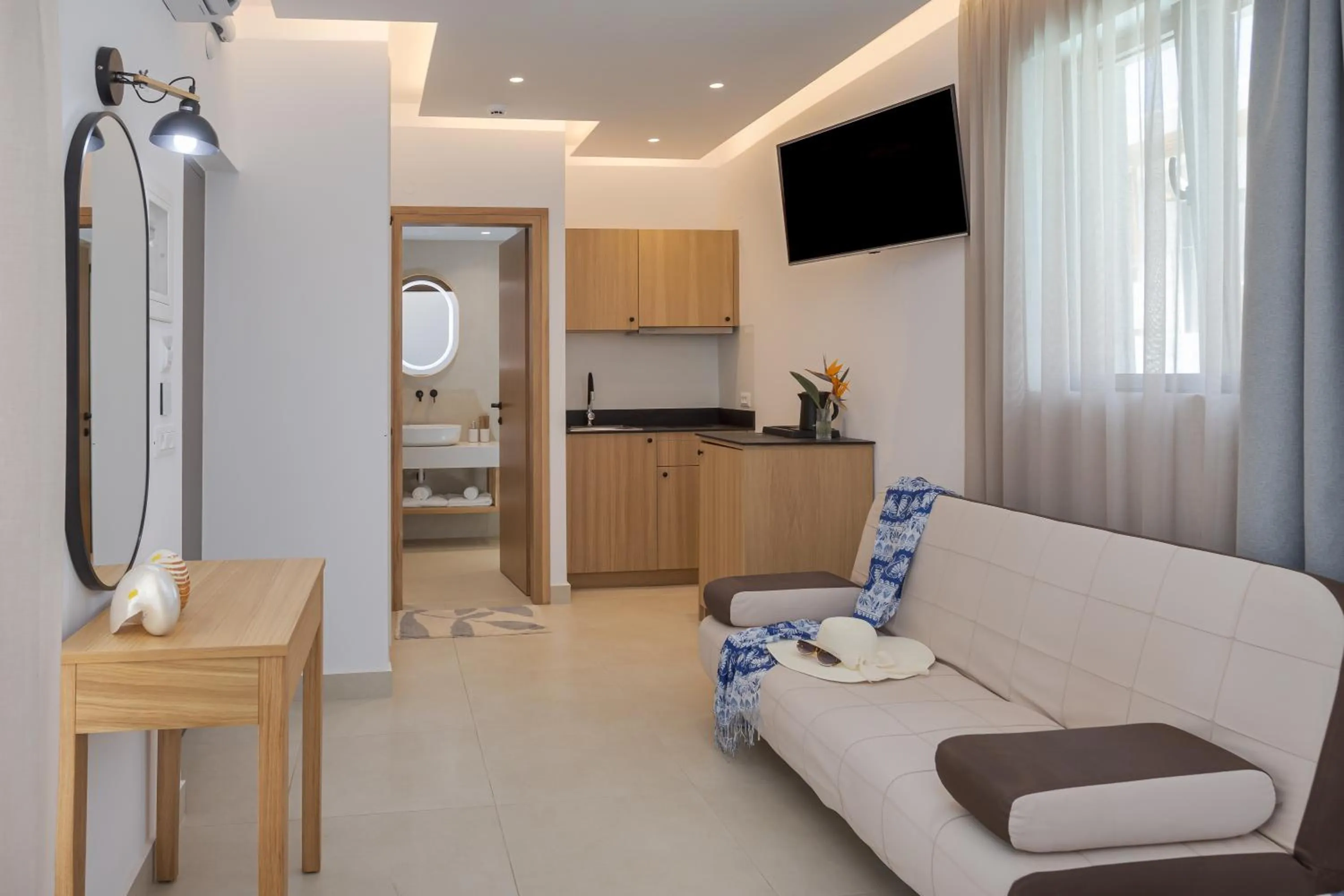 Kitchen or kitchenette in Galazio Beach Resort