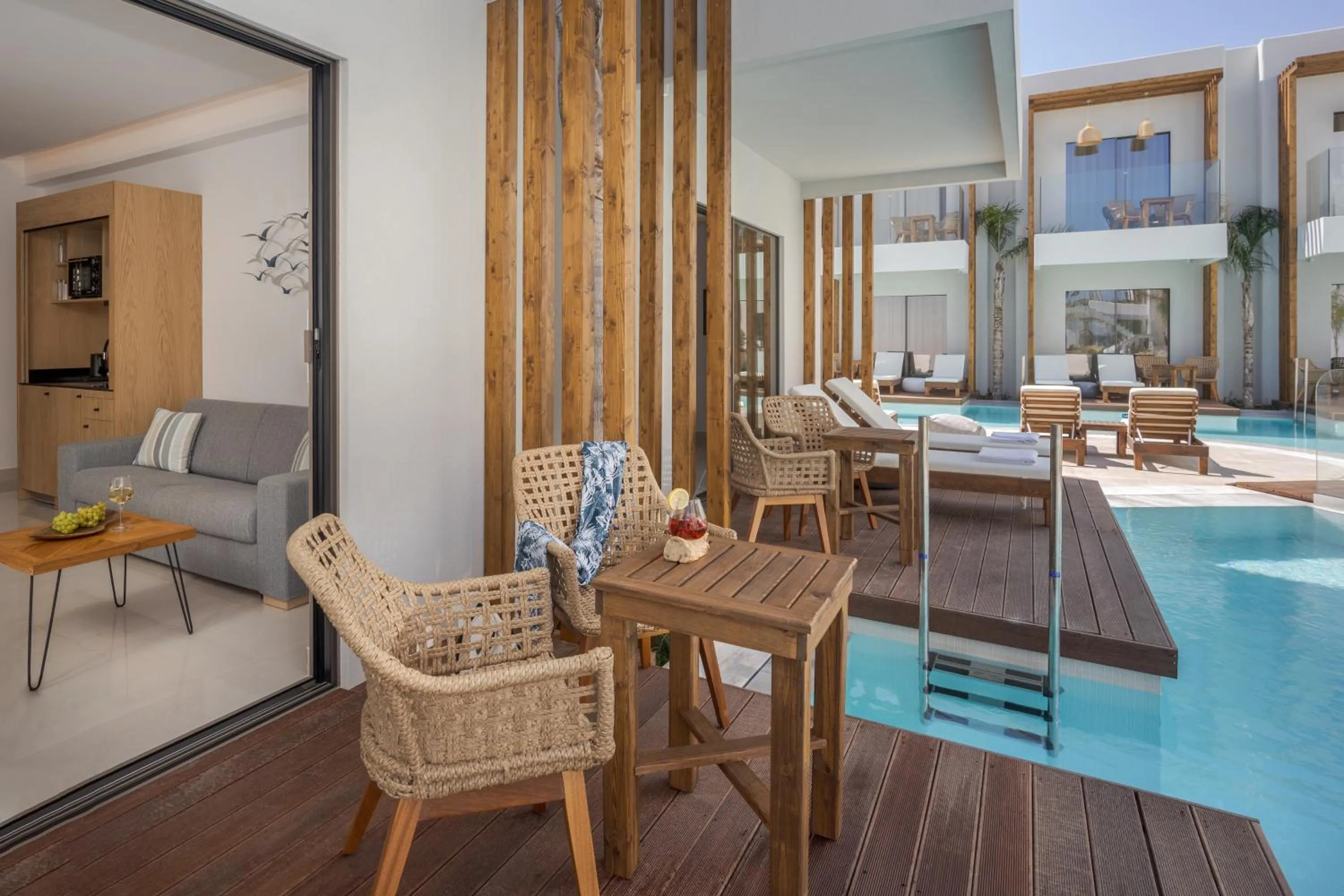 Balcony/Terrace in Galazio Beach Resort