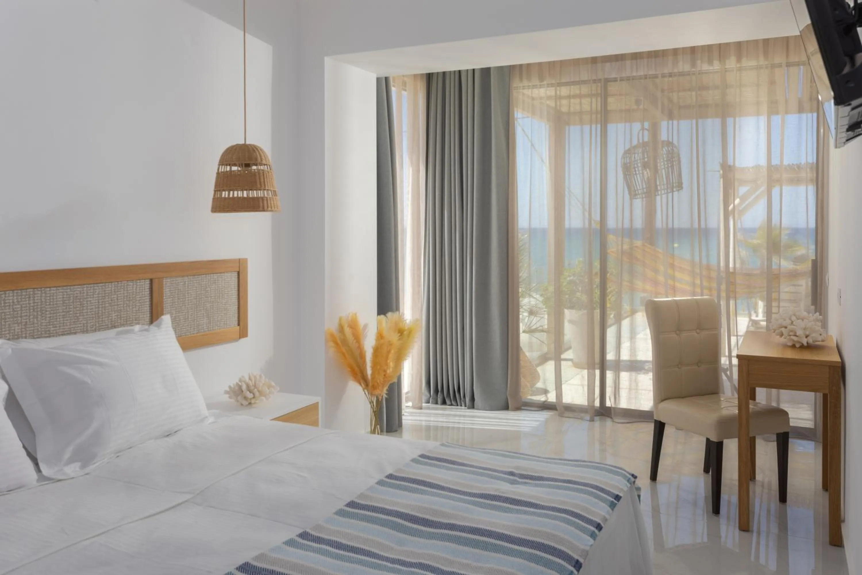 Bedroom, Bed in Galazio Beach Resort