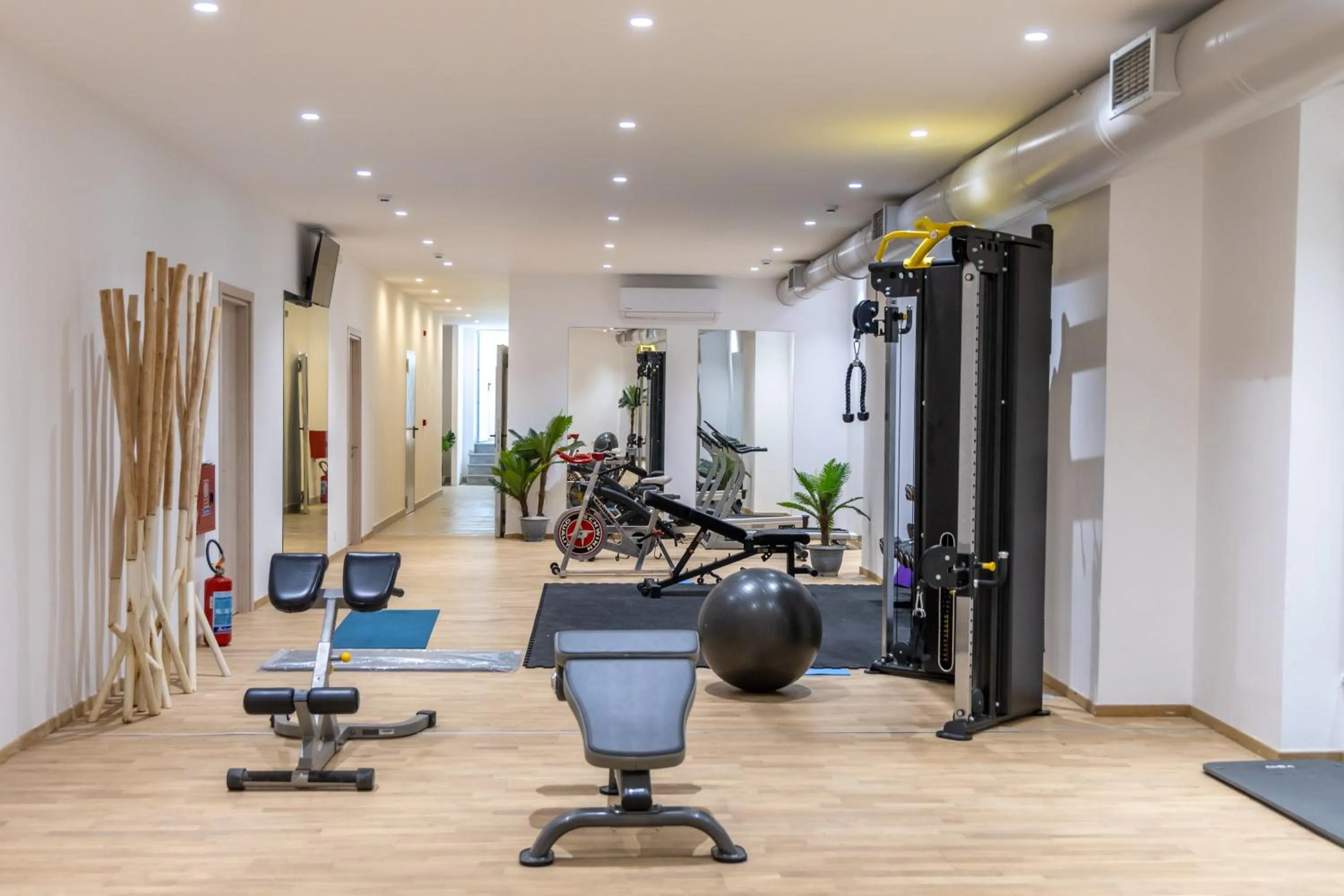 Fitness centre/facilities in Galazio Beach Resort