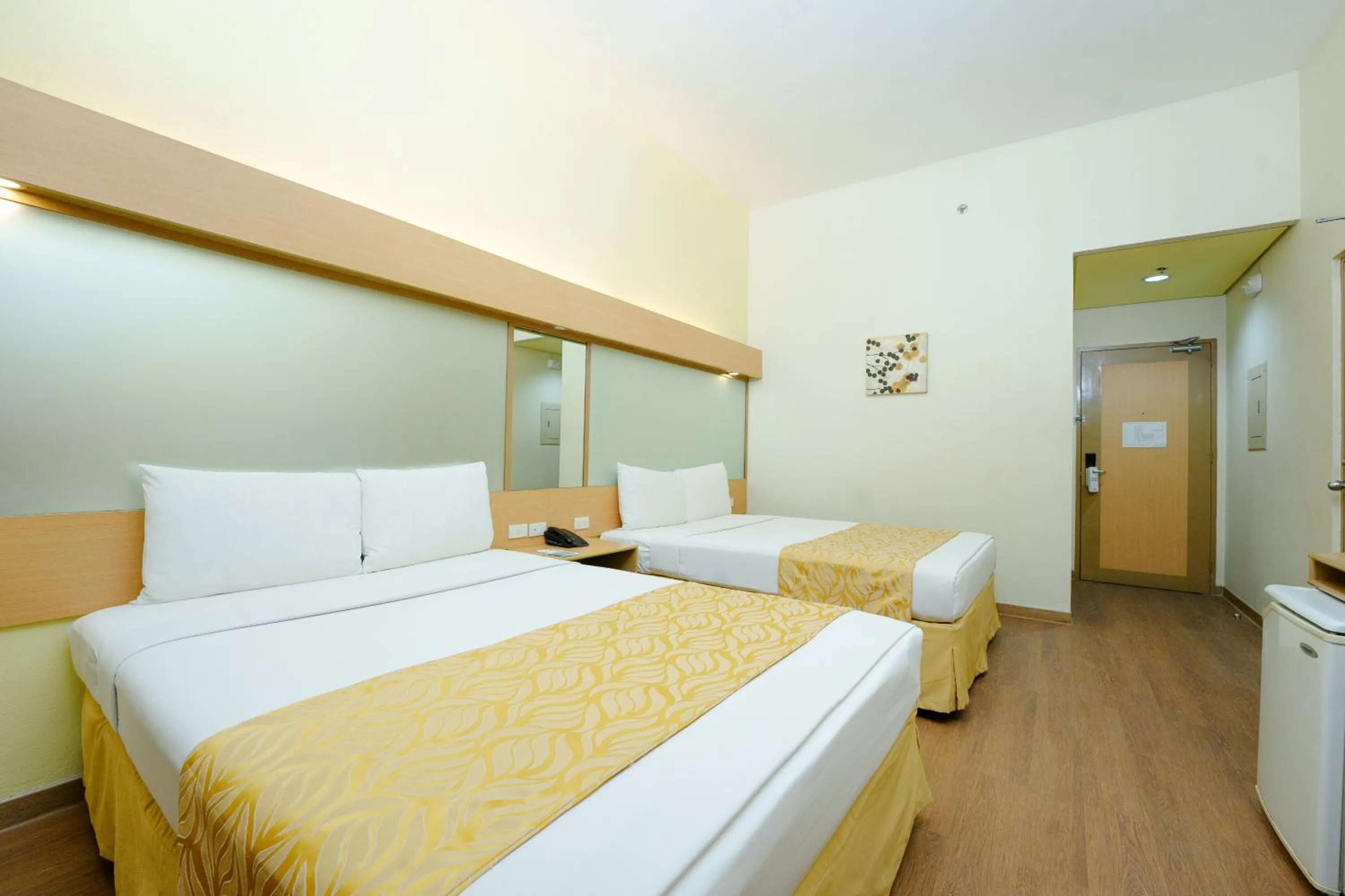 Bed in Microtel by Wyndham Davao