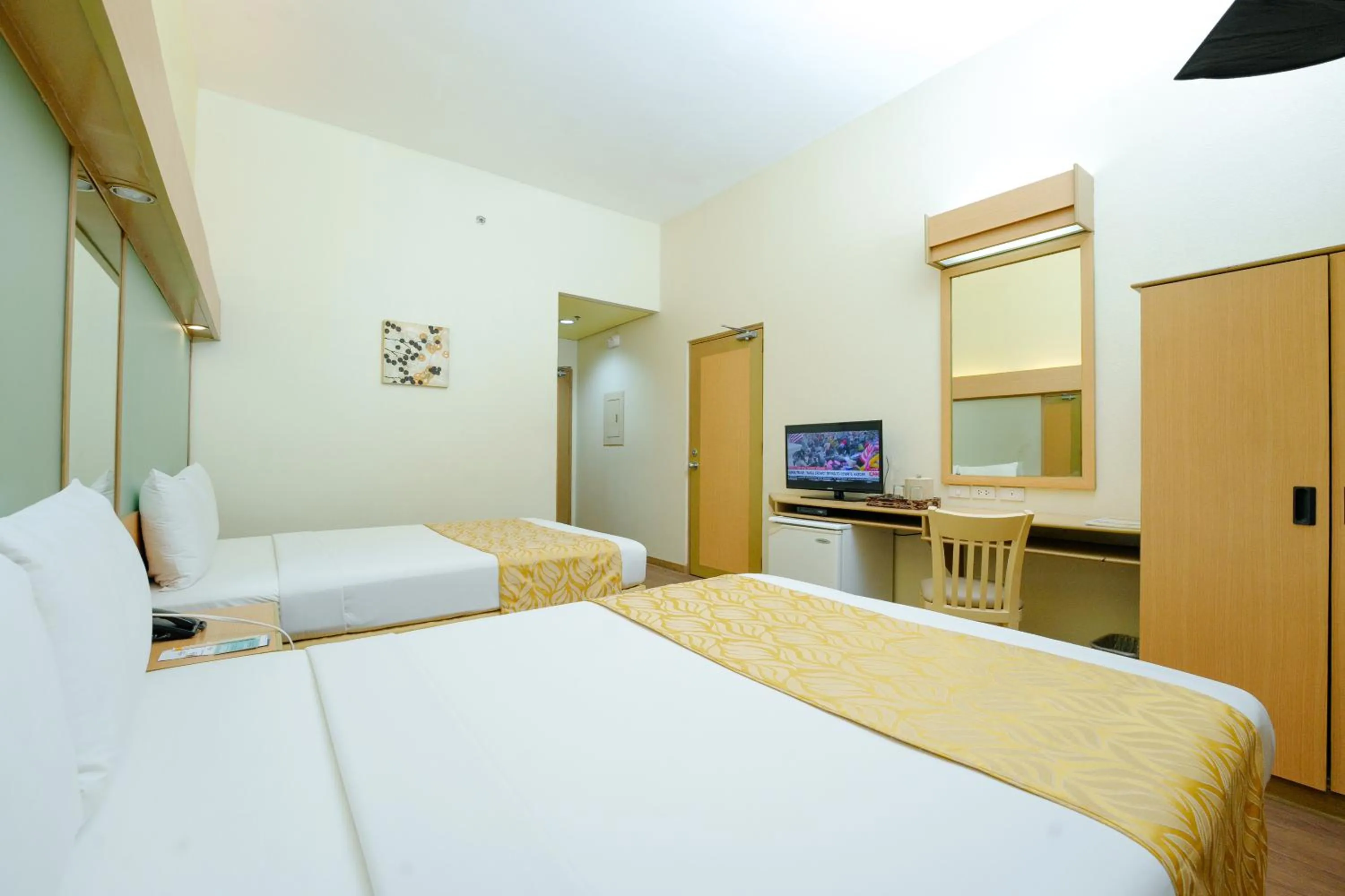 Bed in Microtel by Wyndham Davao