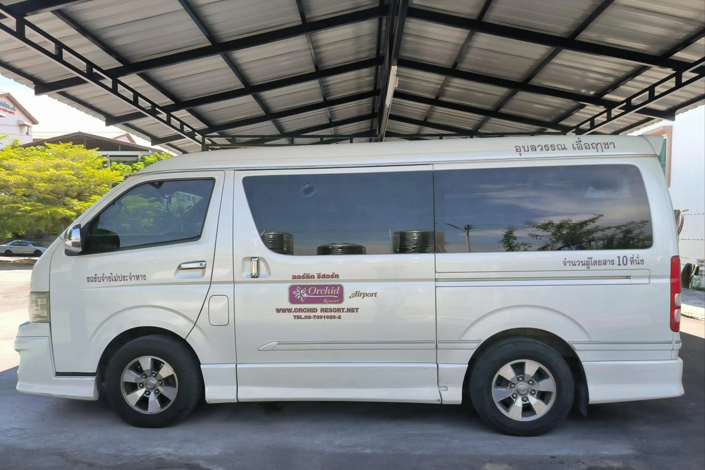 shuttle in Orchid Resort