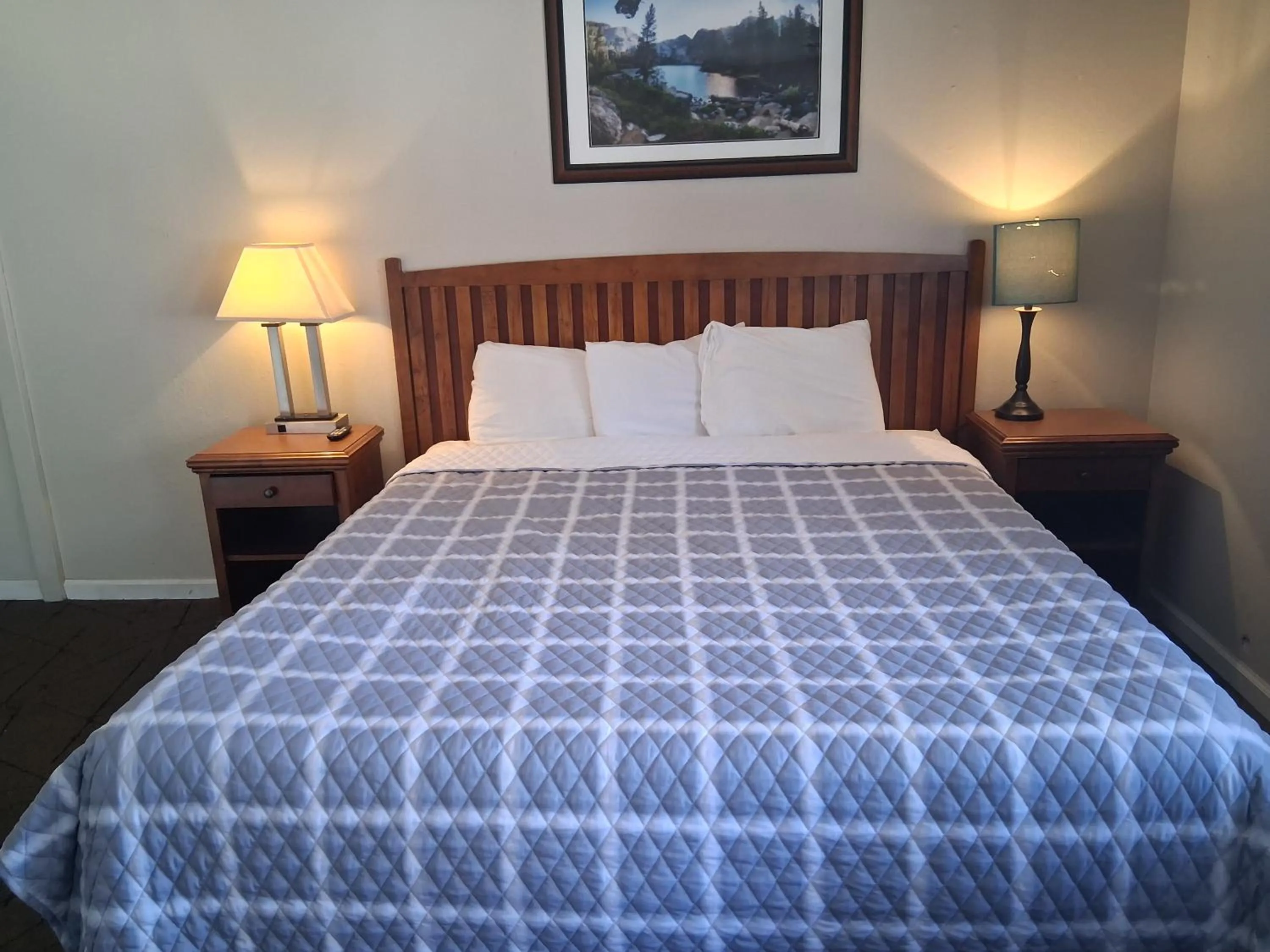 Bed in A&A Lake Tahoe Inn