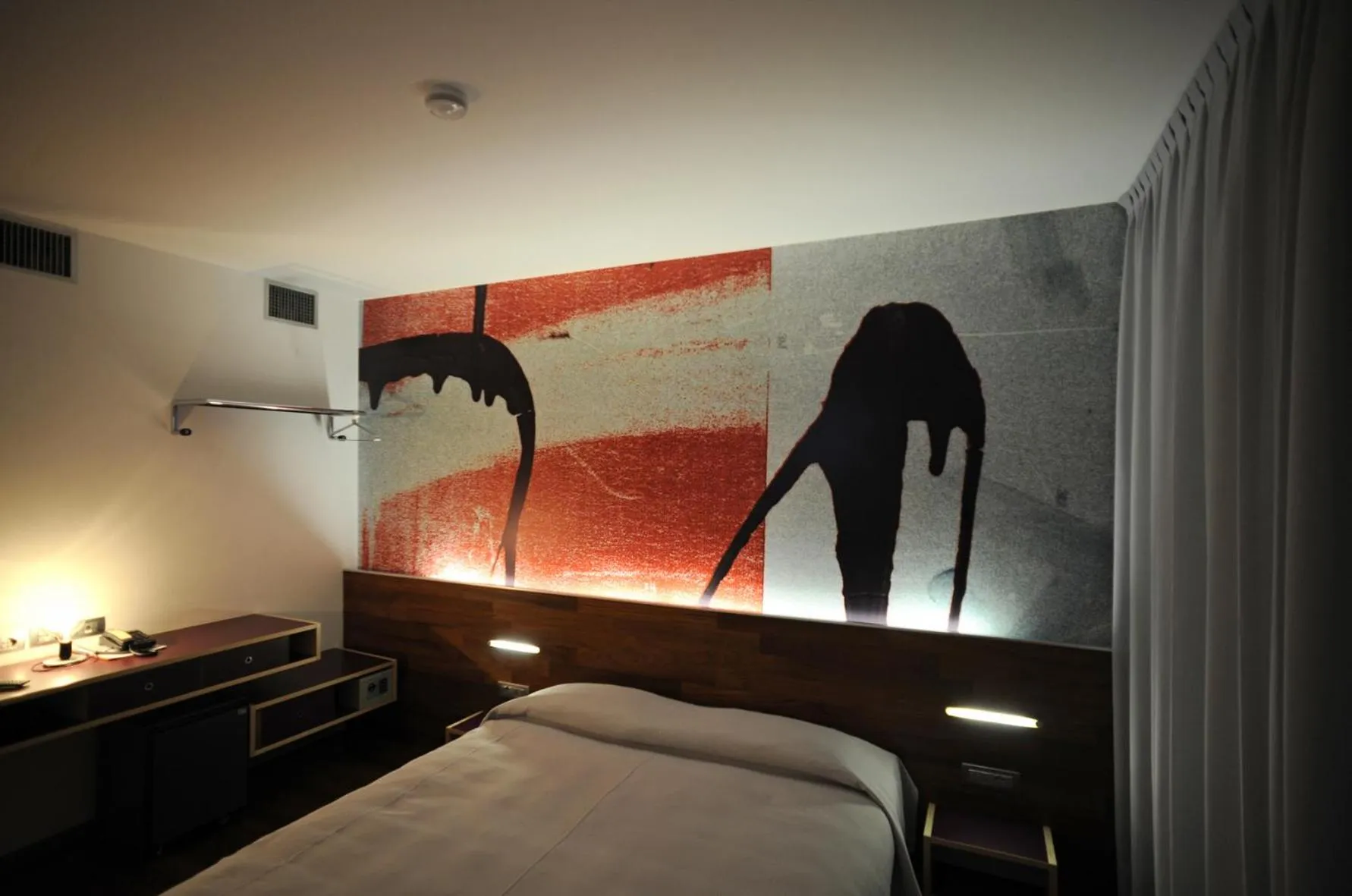 Bed in Alloggi Taverna Caorlina