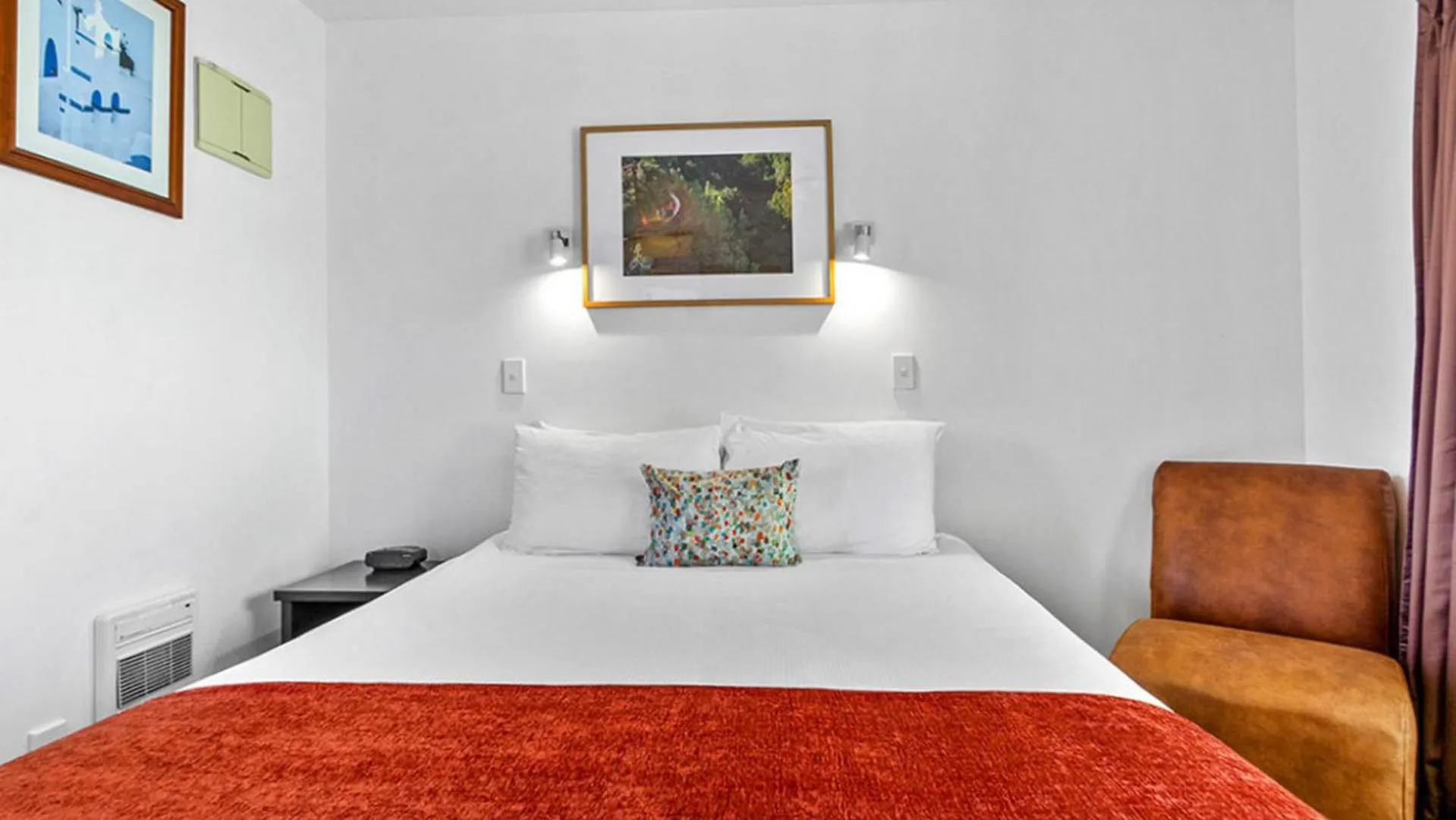 Bed in Bella Vista Motel Rotorua