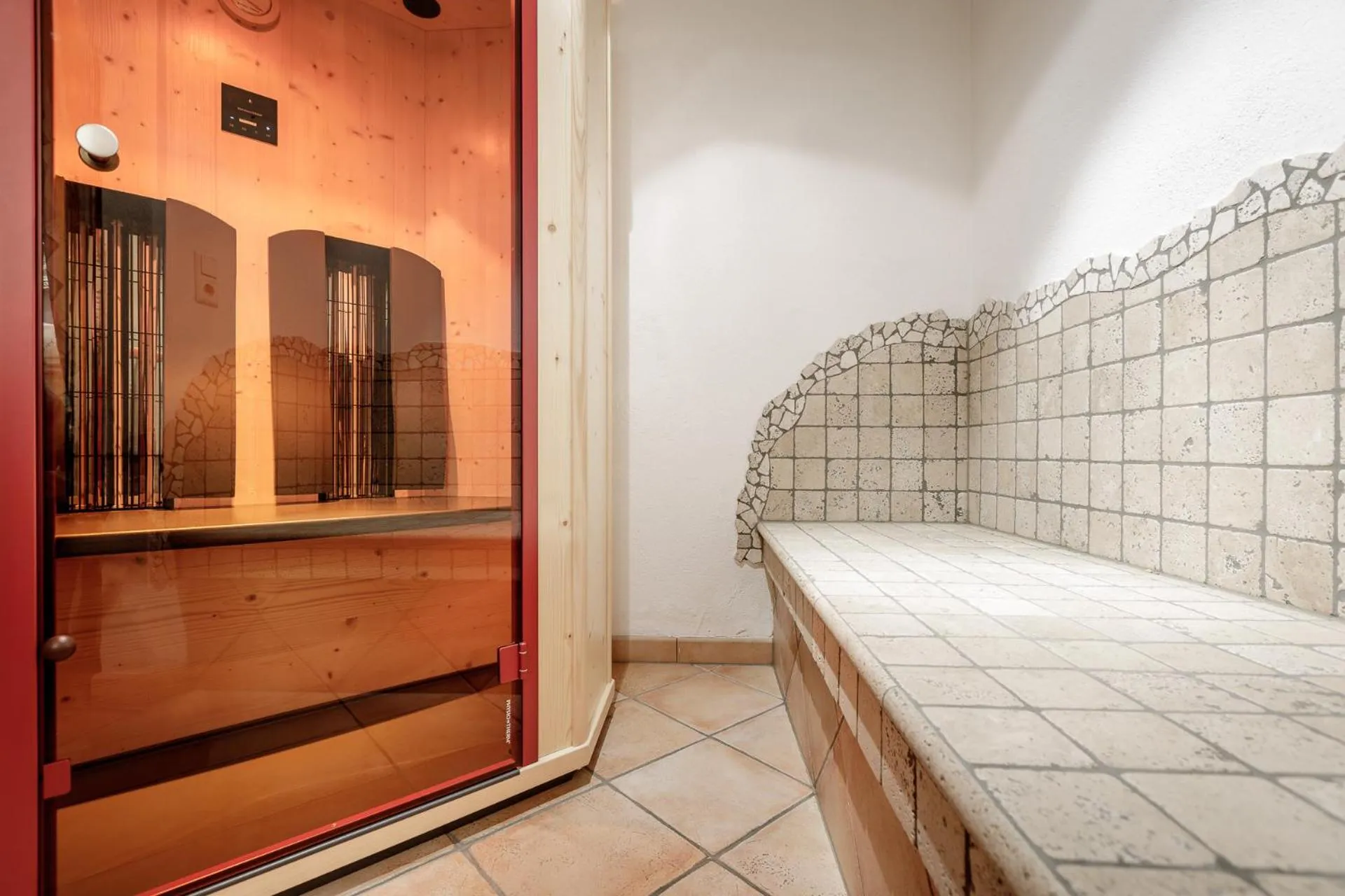 Sauna in Pension Edelweiss