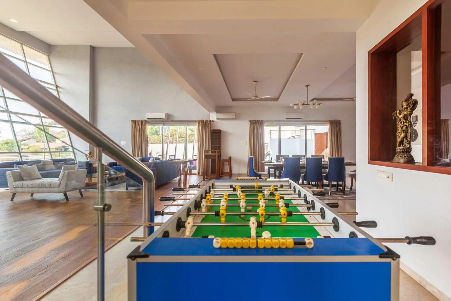 StayVista's White Pebbles - A Villa with Theater Room & Swimming Pool