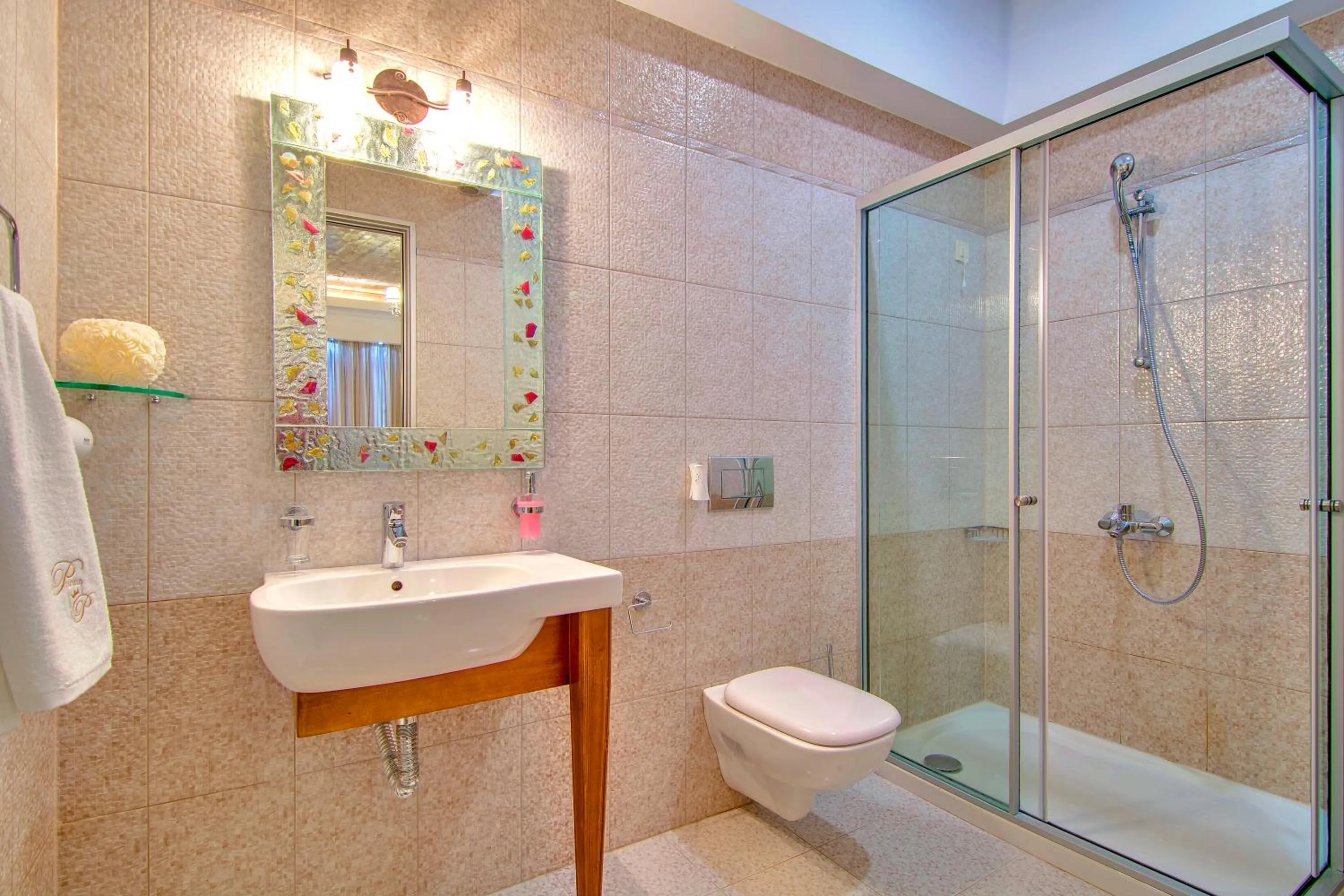 Bathroom in Hotel Parga Princess