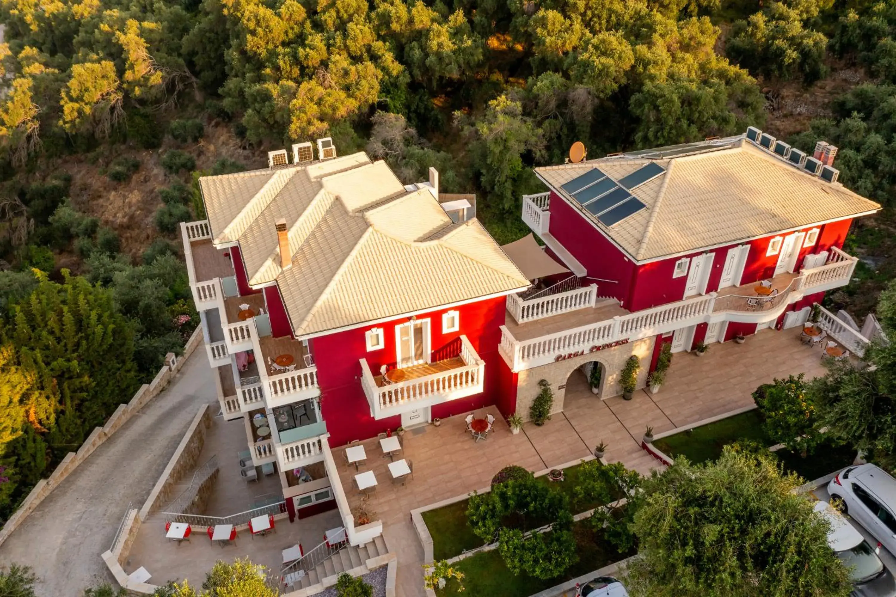 Property building in Hotel Parga Princess Property building in Hotel Parga Princess