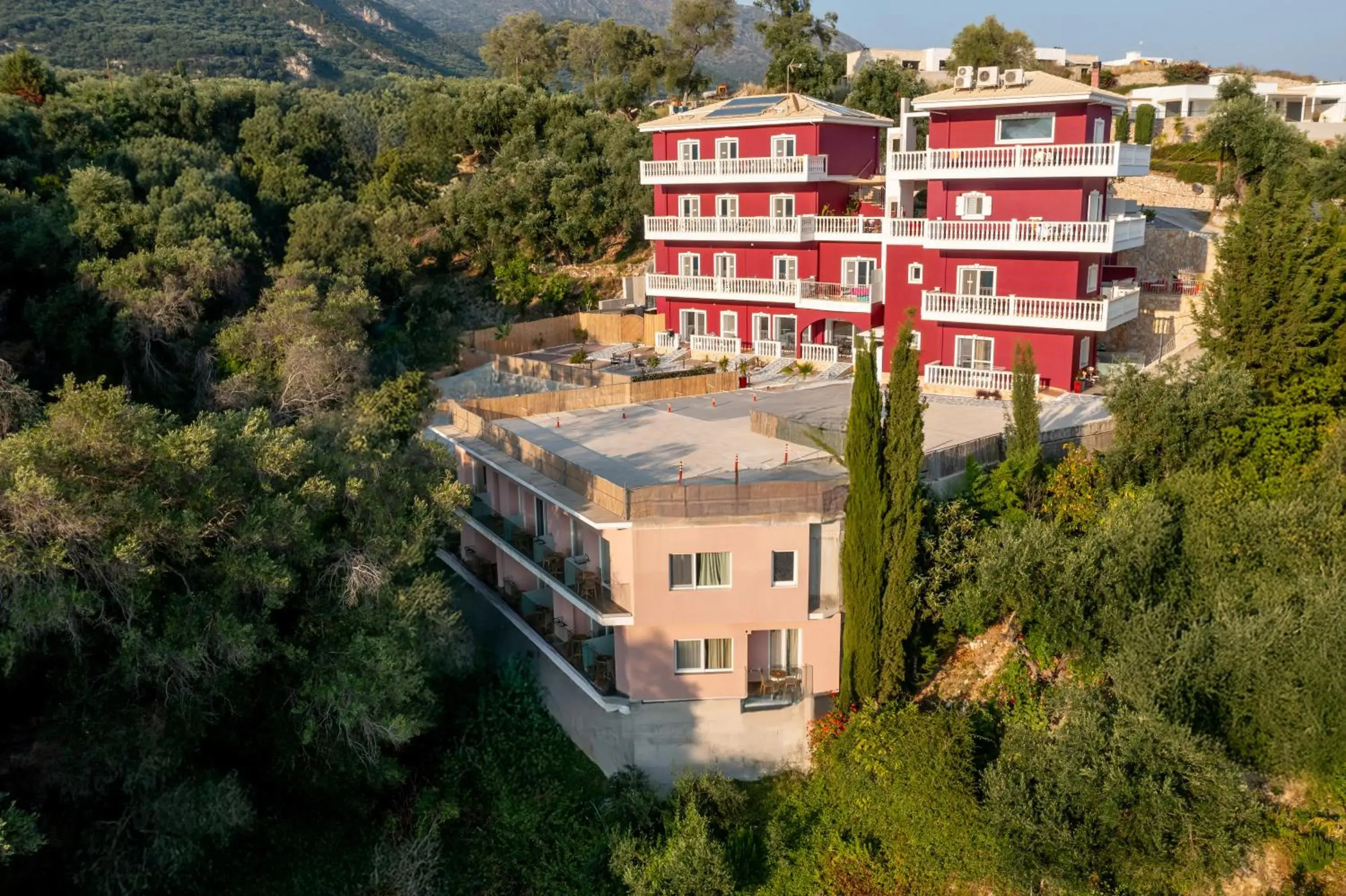Property building in Hotel Parga Princess Property building in Hotel Parga Princess