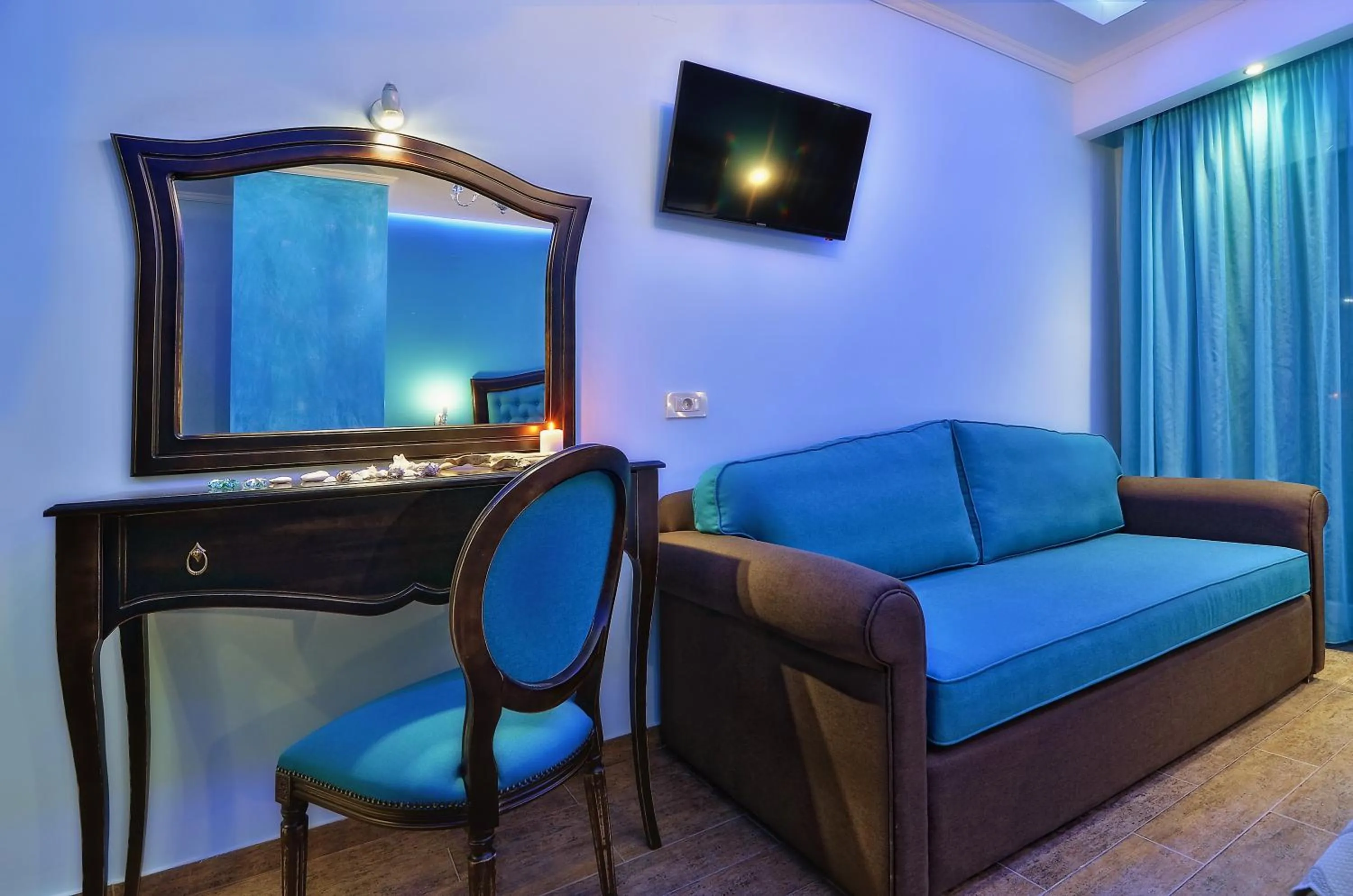 Seating area in Hotel Parga Princess