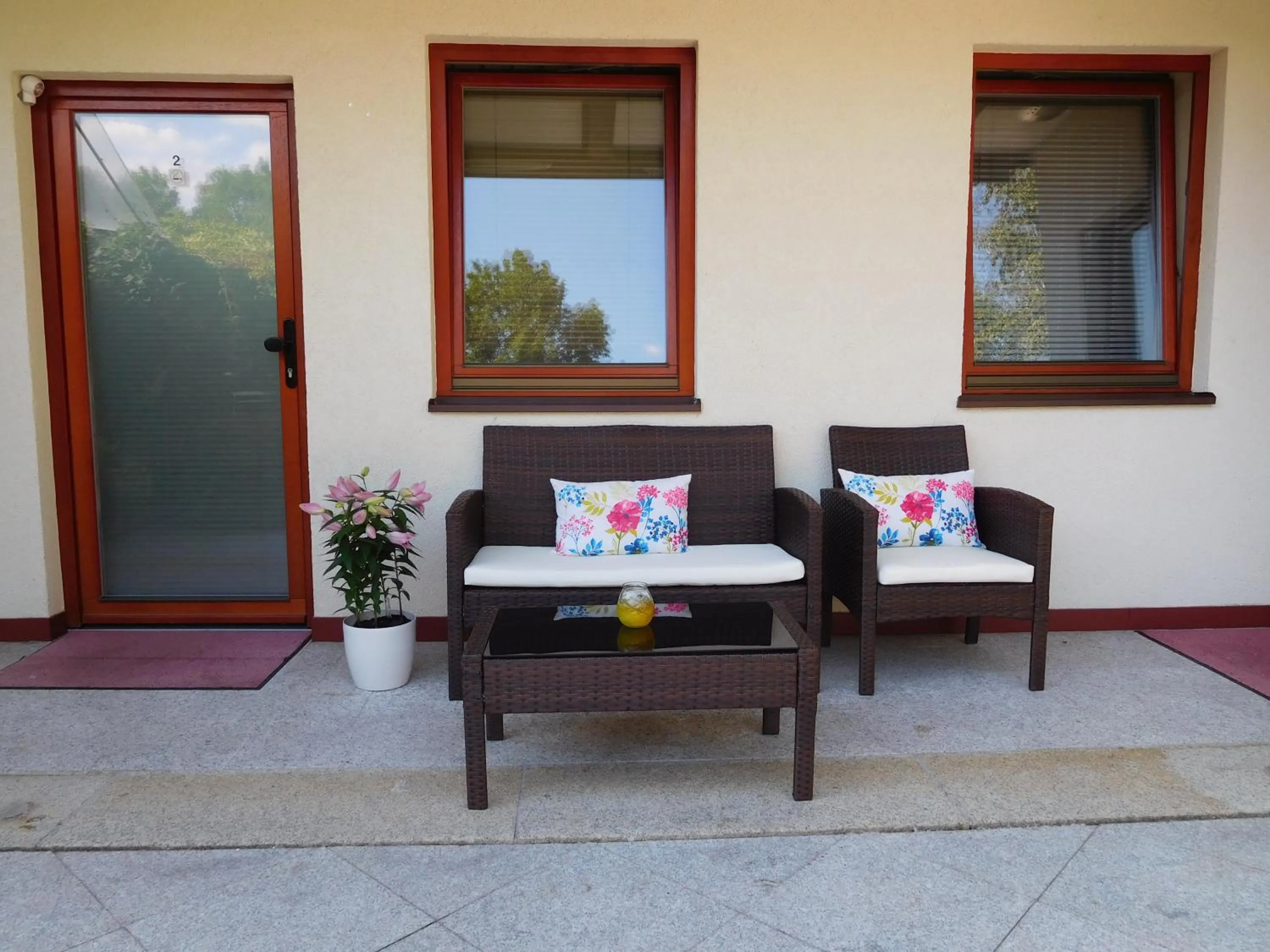 Patio in Hotel Scheunenwerk - Nürnberg Nord