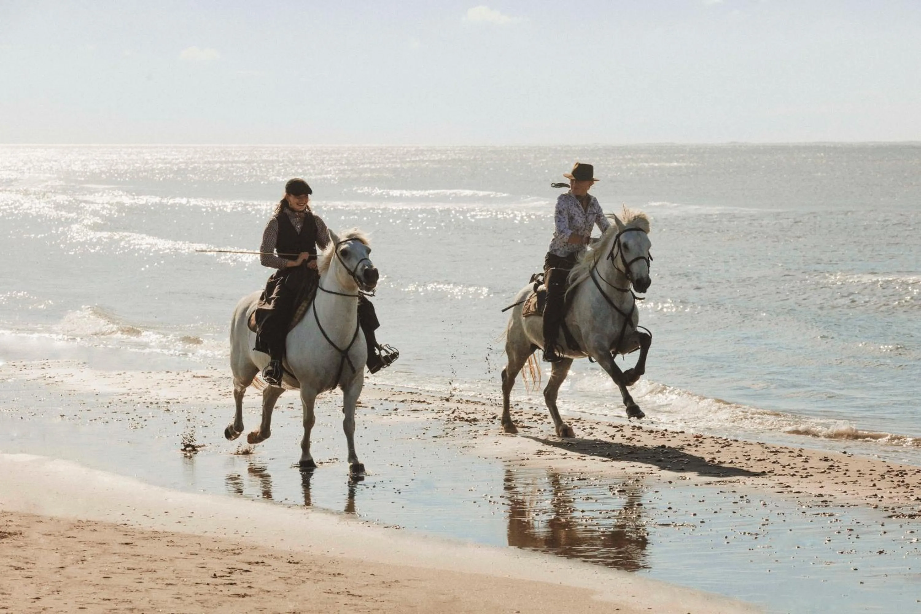 Horse-riding in Les Bains Gardians