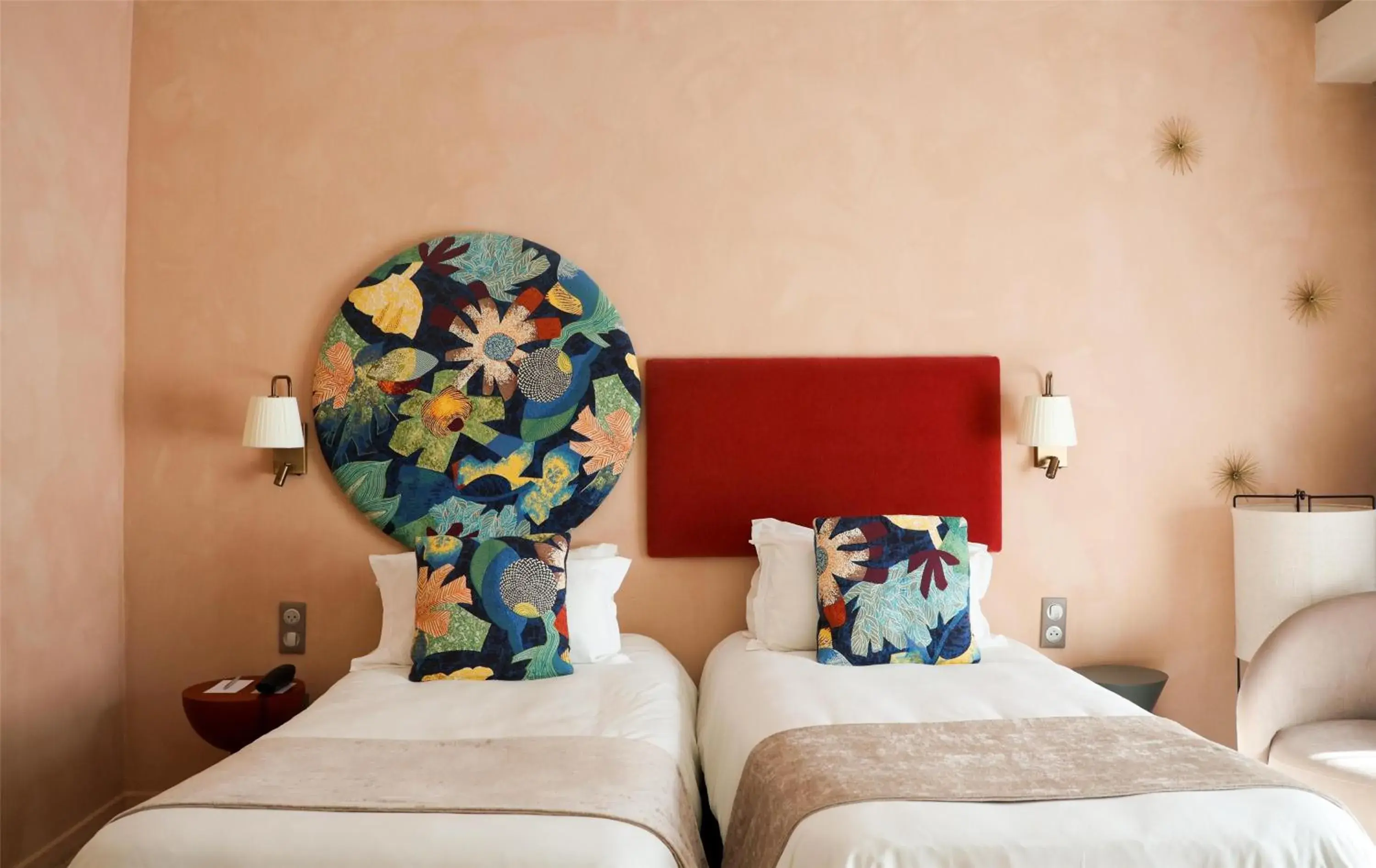 Superior Twin Room in Best Western Sévan Parc Hôtel Superior Twin Room in Best Western Sévan Parc Hôtel