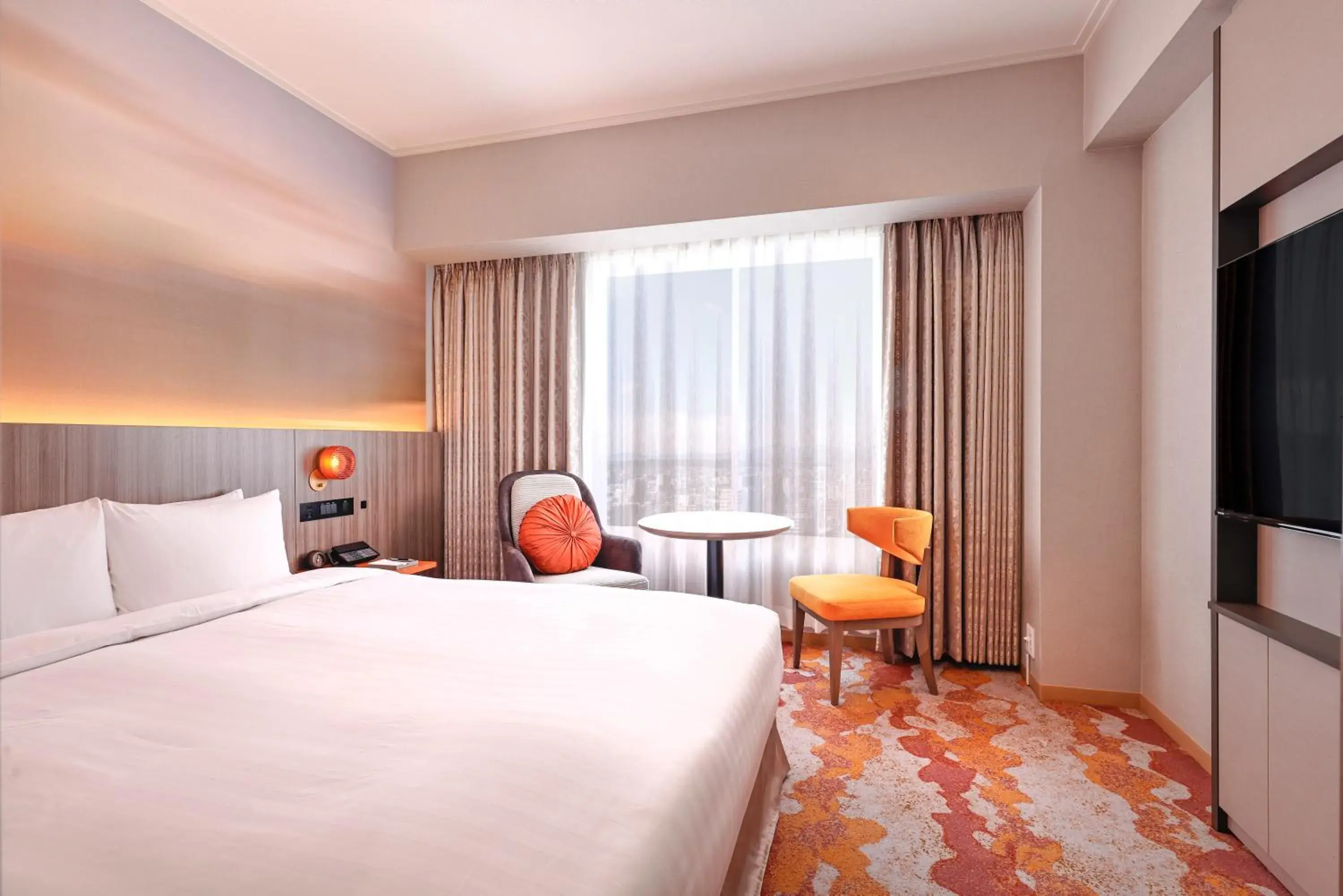 Bed in Miyako Hotel Yokkaichi Bed in Miyako Hotel Yokkaichi