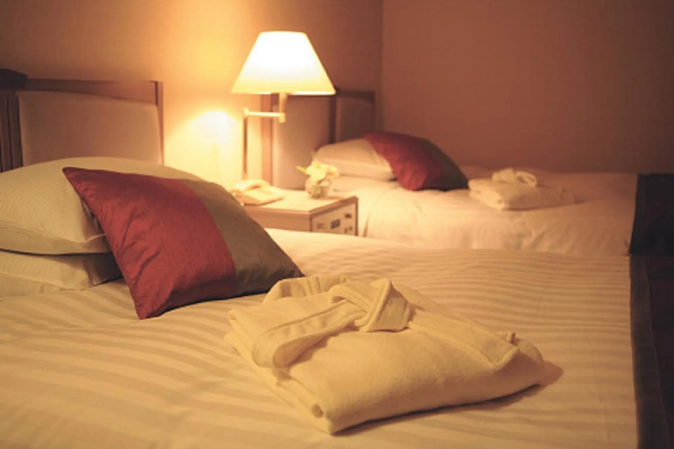 Bed in Miyako Hotel Yokkaichi Bed in Miyako Hotel Yokkaichi