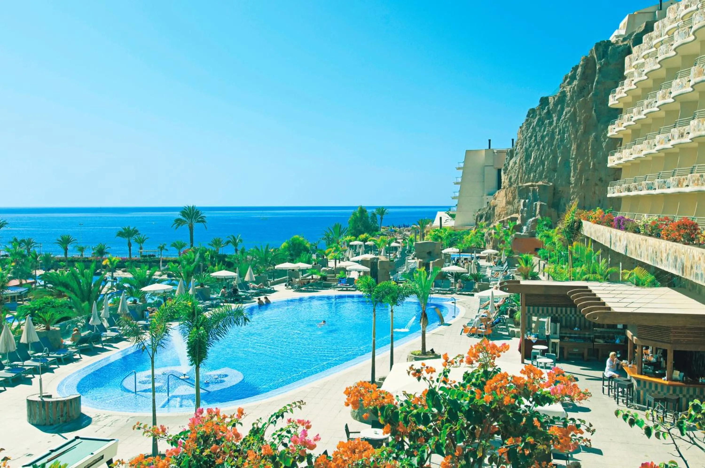 Swimming pool in Hotel LIVVO Valle Taurito & Aquapark