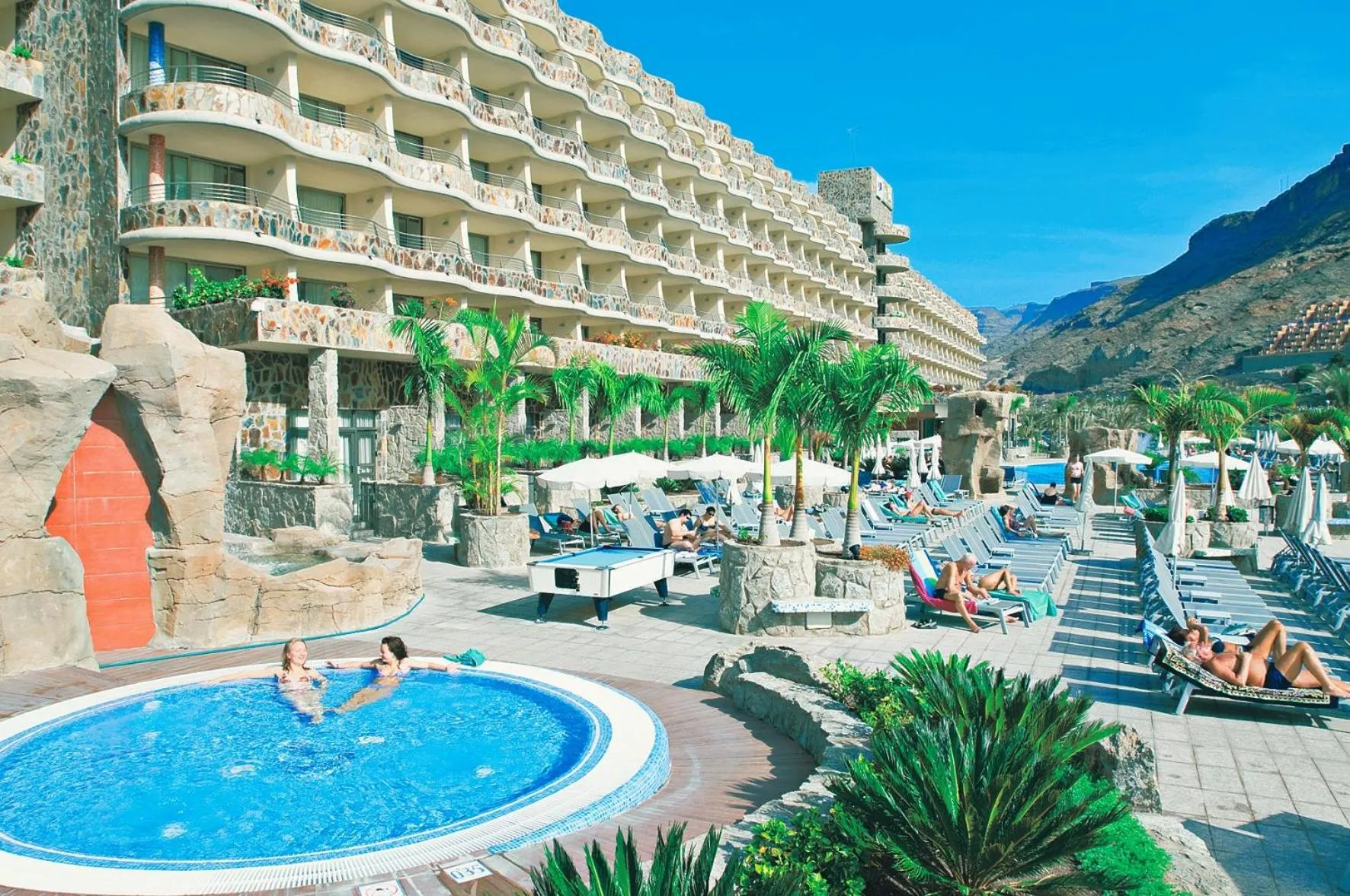 Swimming pool in Hotel LIVVO Valle Taurito & Aquapark