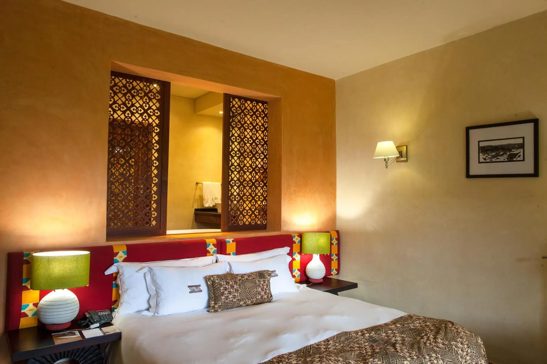 River view, Bed in The Royal Senchi Hotel and Resort