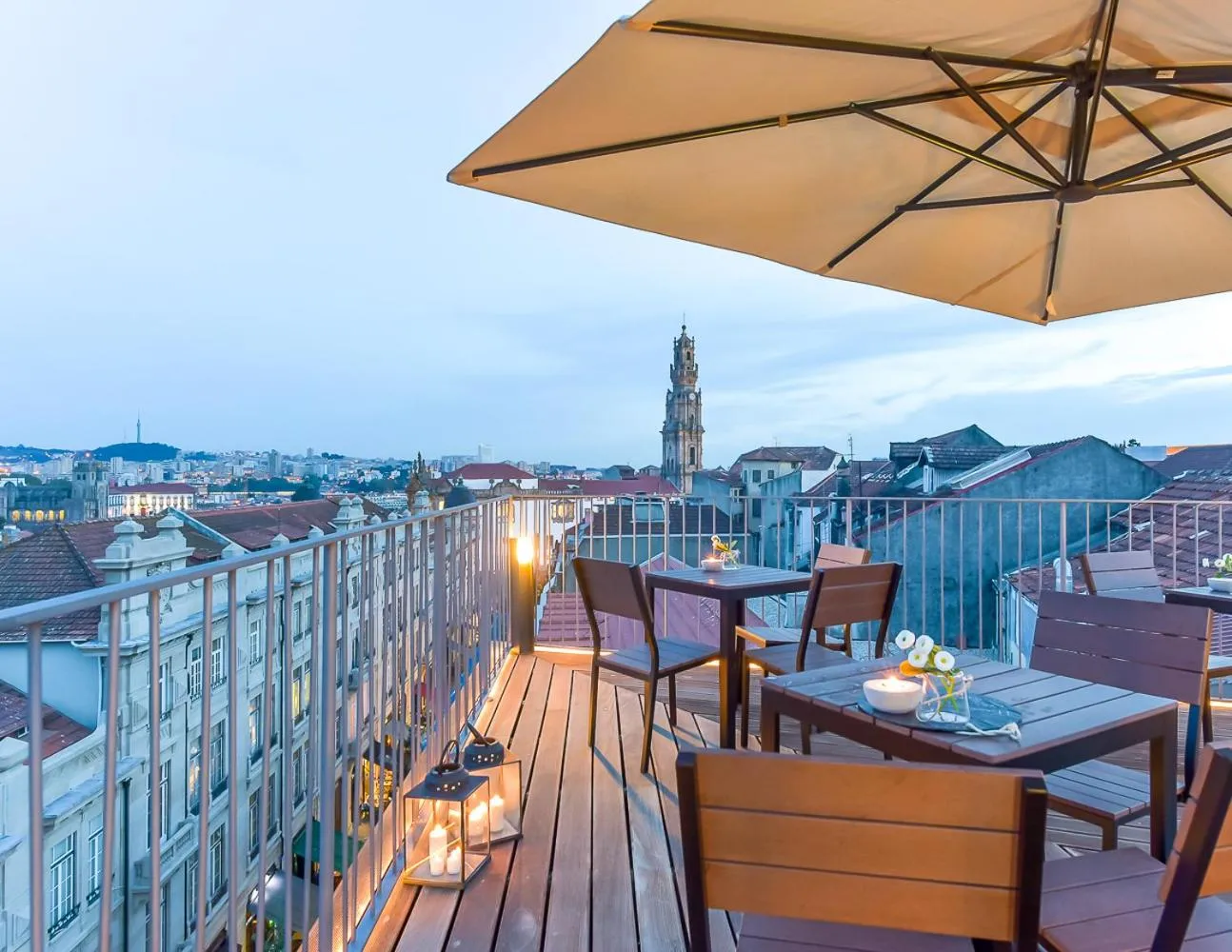 Balcony/Terrace in Galerias Nightlife Fashion Flats