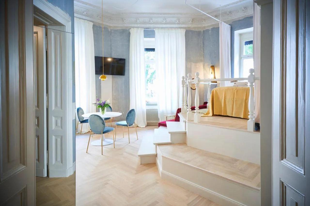 Bed in Cora Apartments