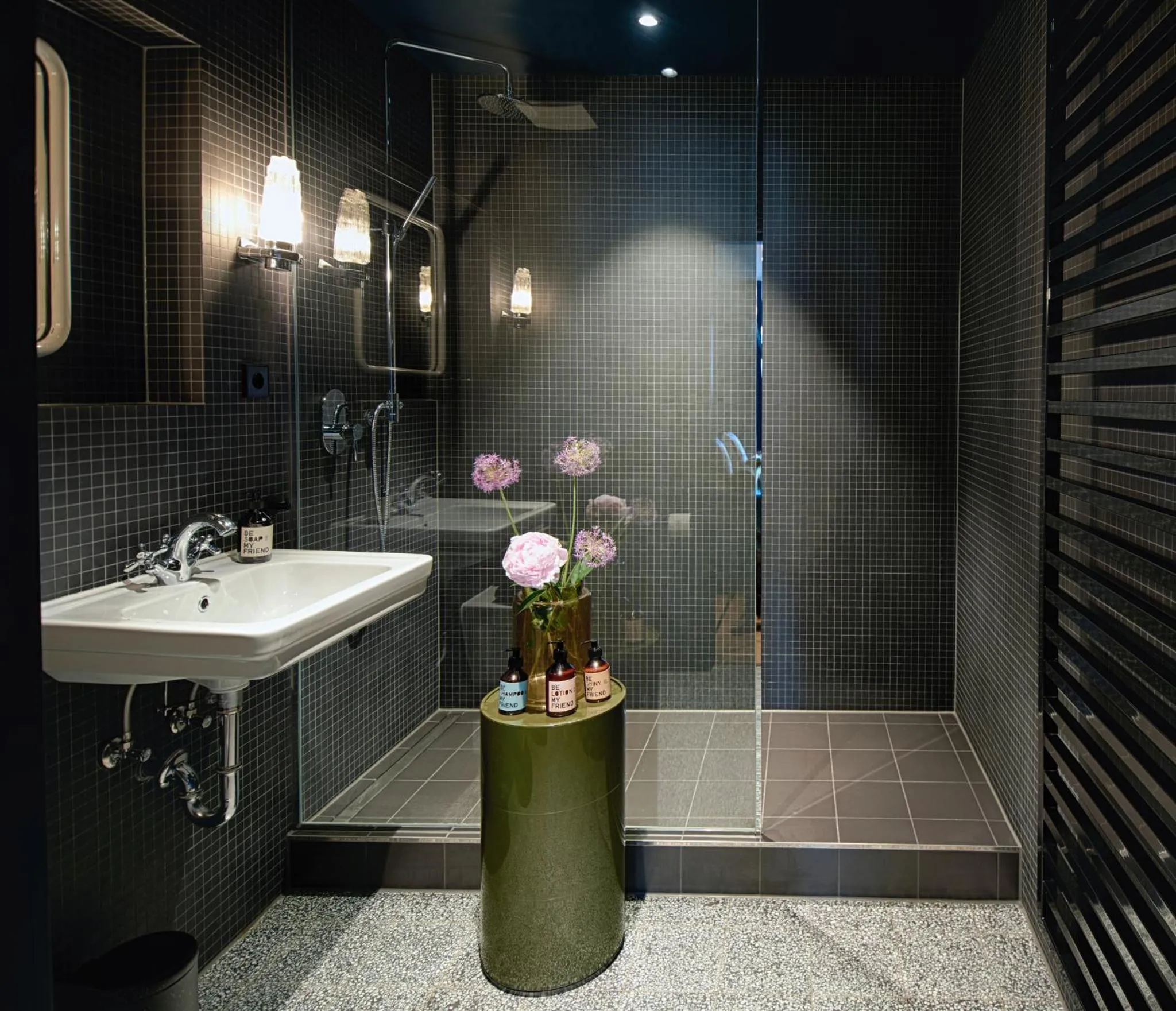 Bathroom in Cora Apartments