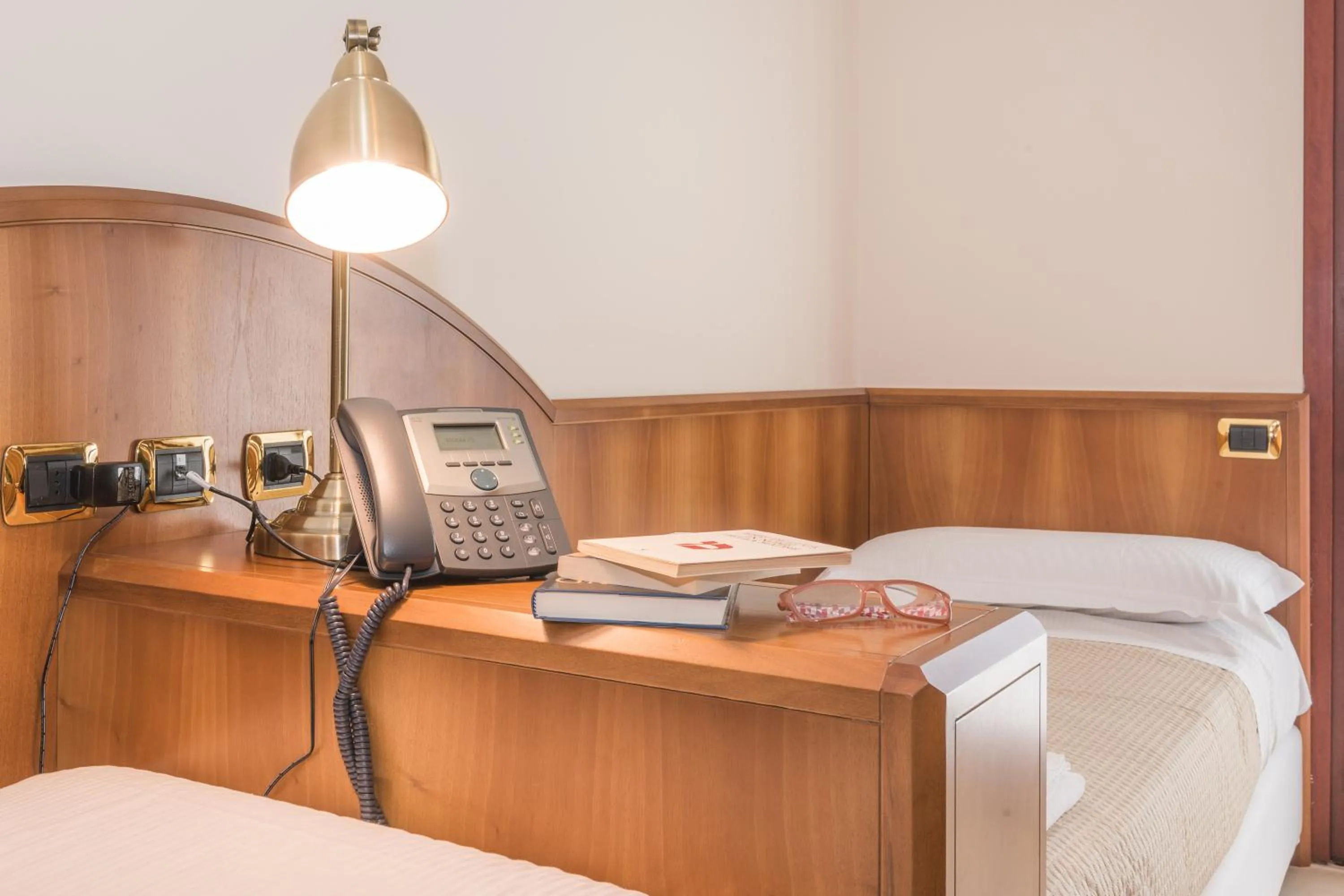 Bedroom, Bed in Albergo Villa Priula