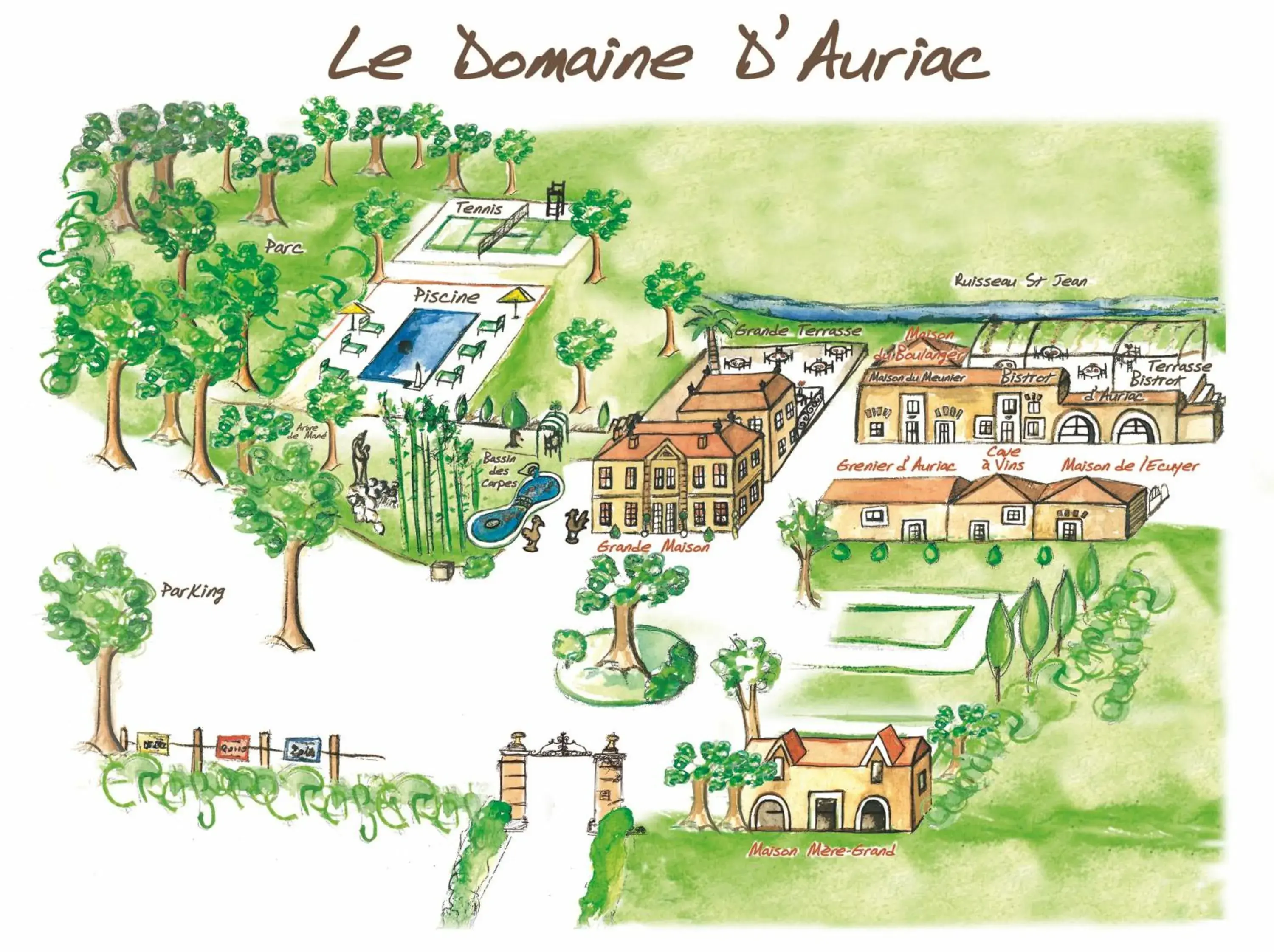 Other, Floor Plan in Domaine d'Auriac - Relais & Châteaux