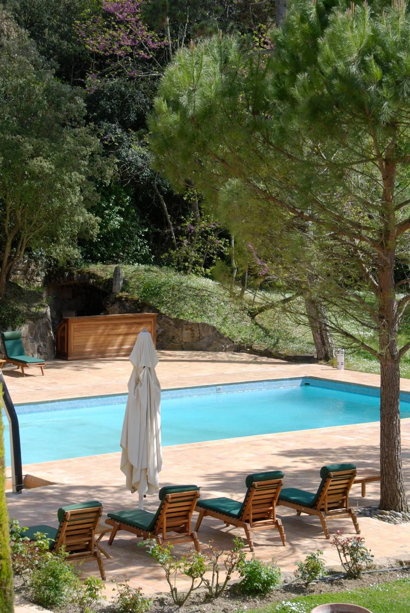 Swimming pool in Domaine d'Auriac - Relais & Châteaux