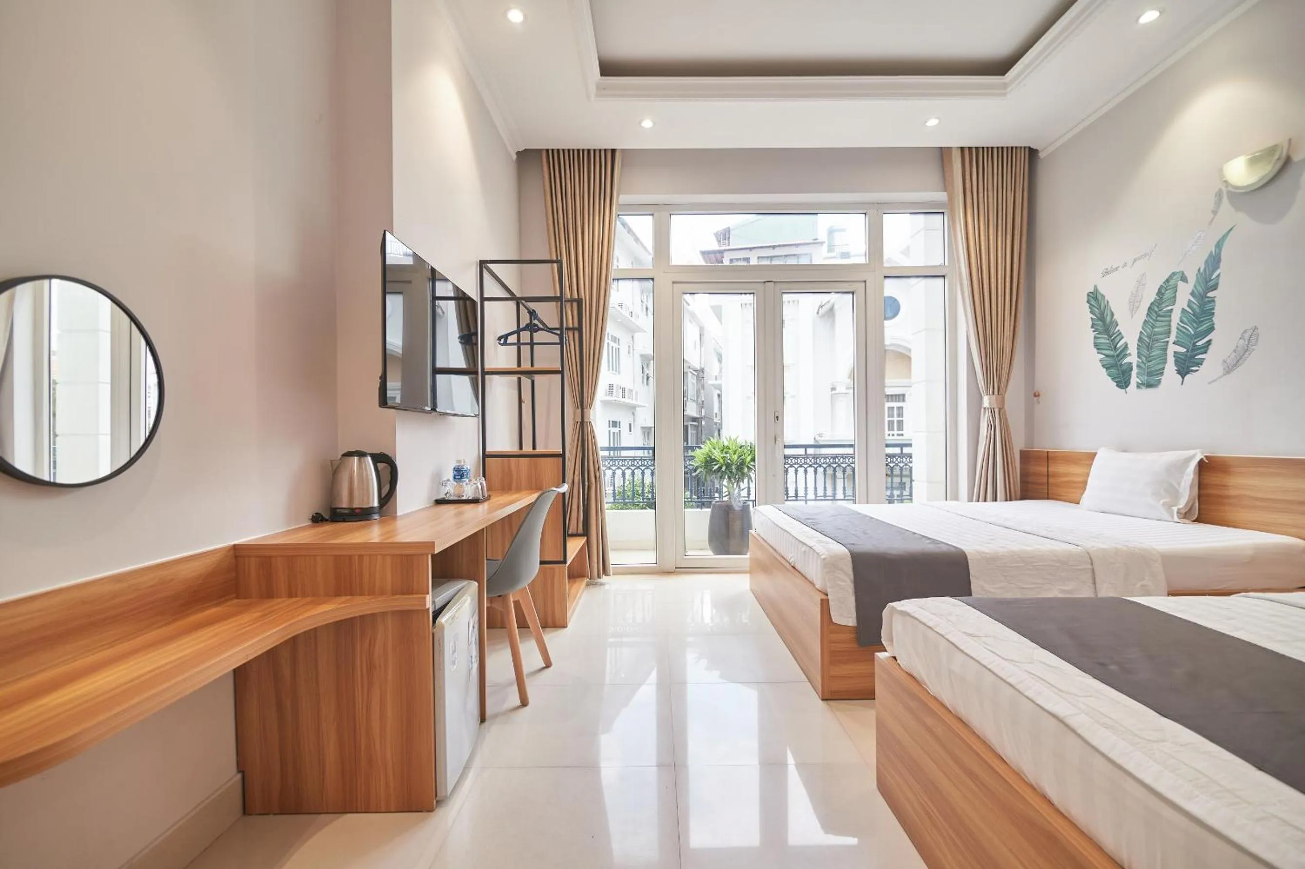 Bedroom, Bed in Bin Bin Hotel 2 - Near Him Lam D7