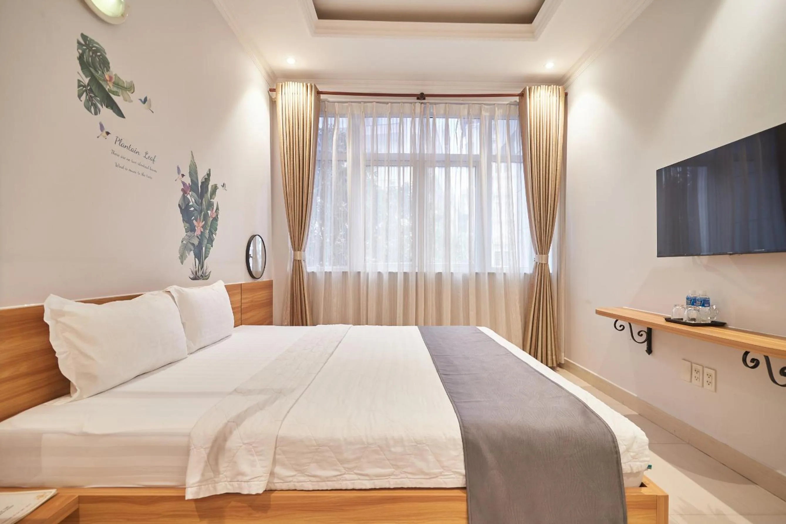 Bedroom, Bed in Bin Bin Hotel 2 - Near Him Lam D7