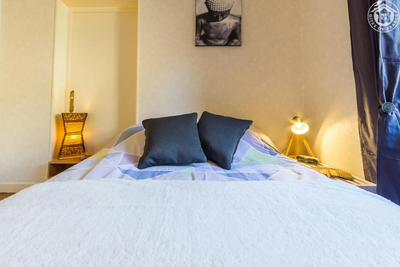 Bed in Château du Vigny - Gîte