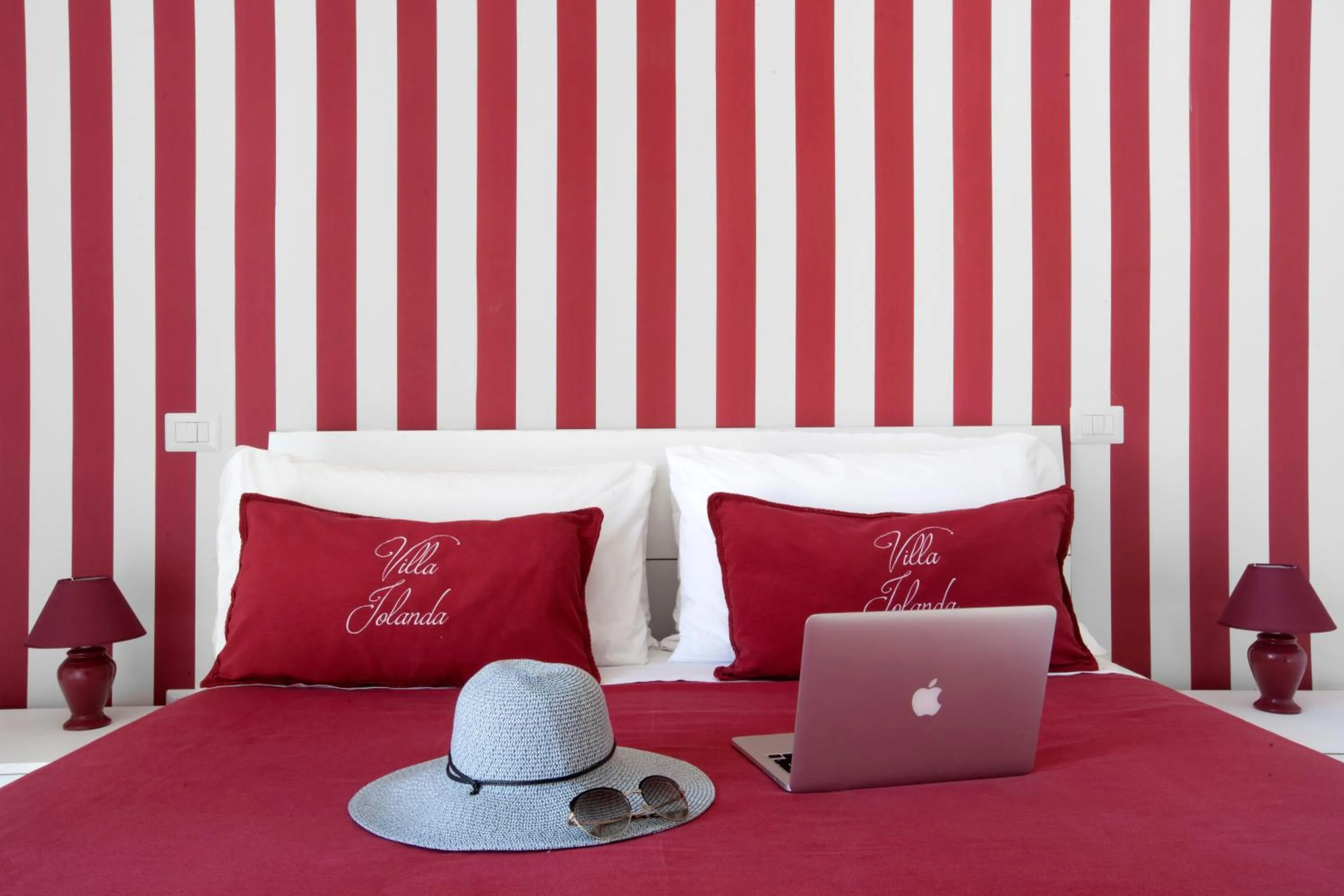 Bed in Villa Iolanda