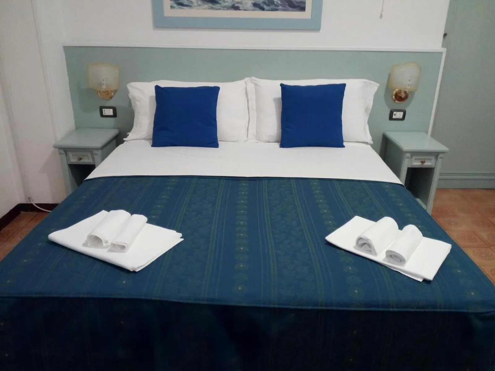 Bed in Hotel Mercede 2