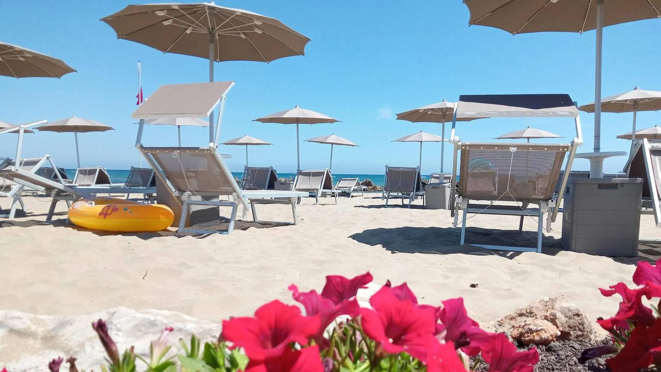 sunbed in Hotel Mercede 2