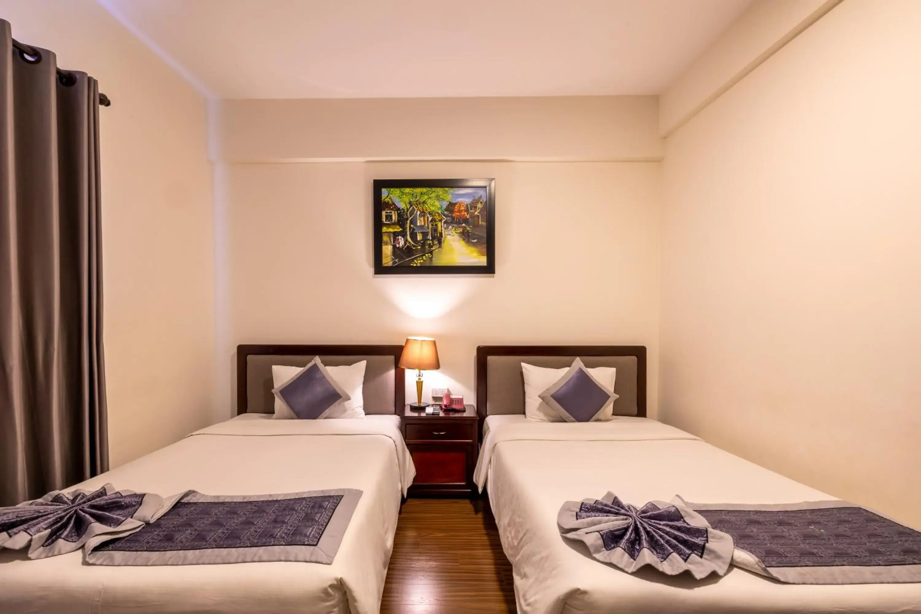 Bed in Baly Hotel Hue Bed in Baly Hotel Hue