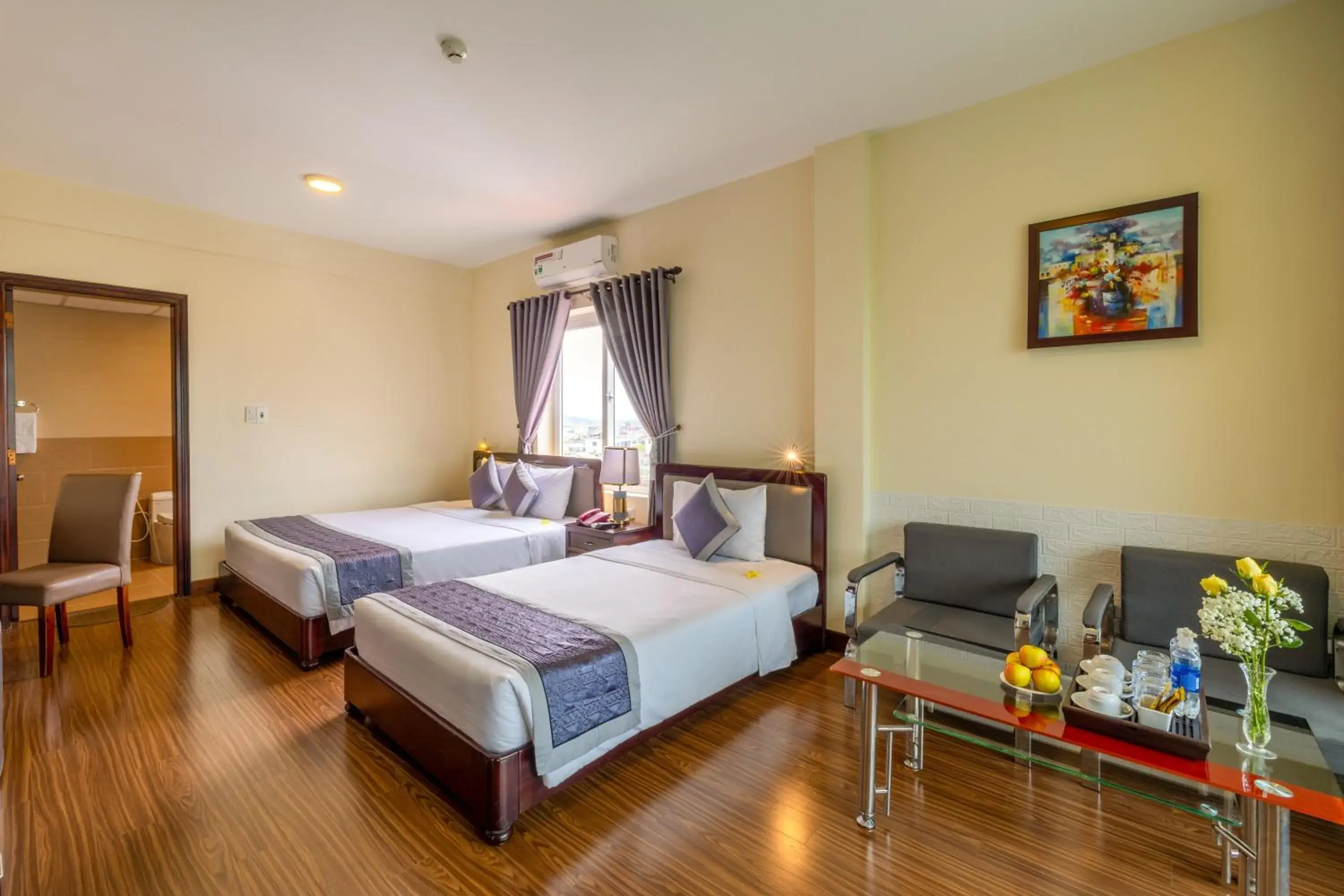 Bed in Baly Hotel Hue Bed in Baly Hotel Hue