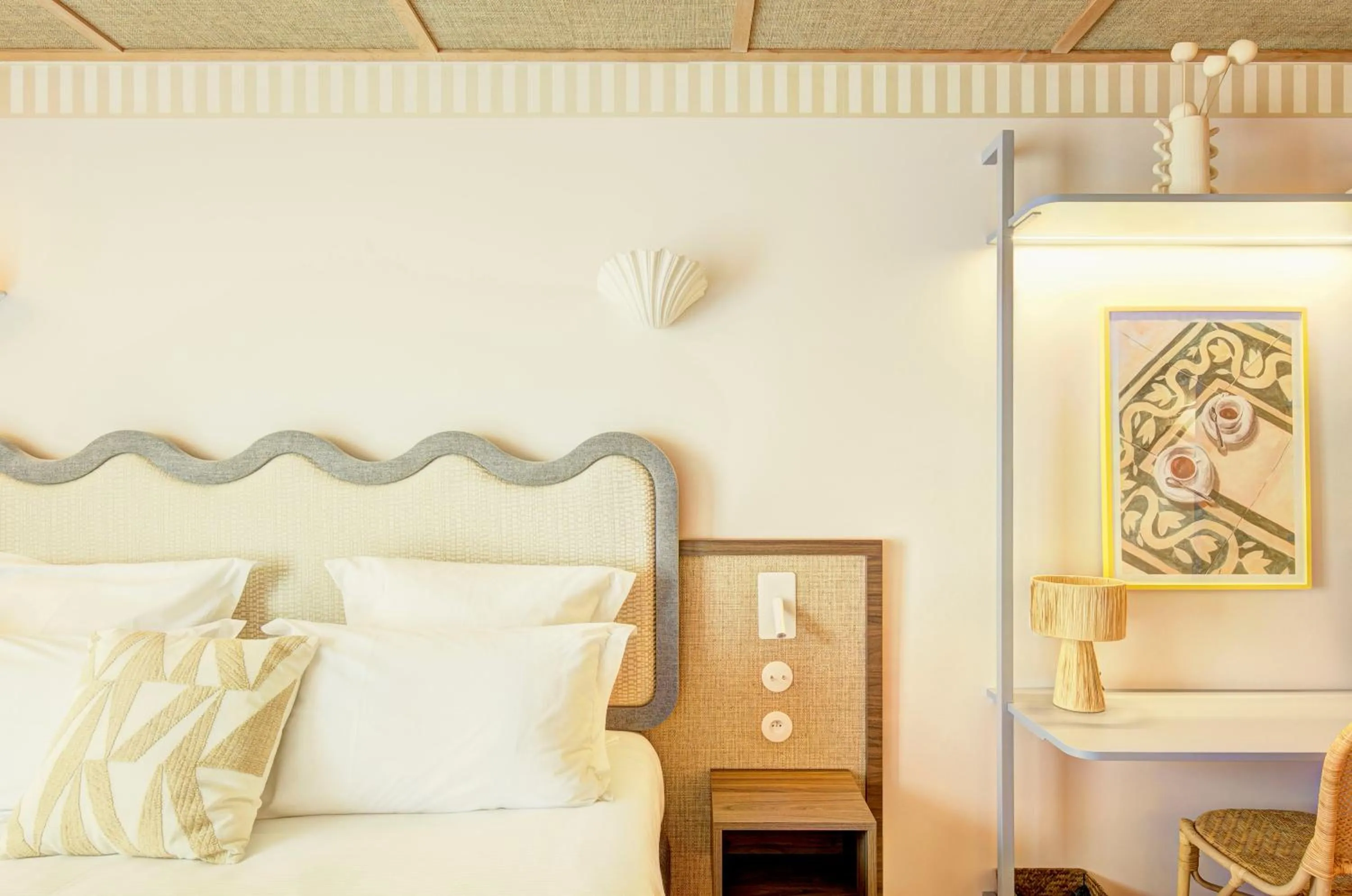 Bed in Hôtel Gabriel