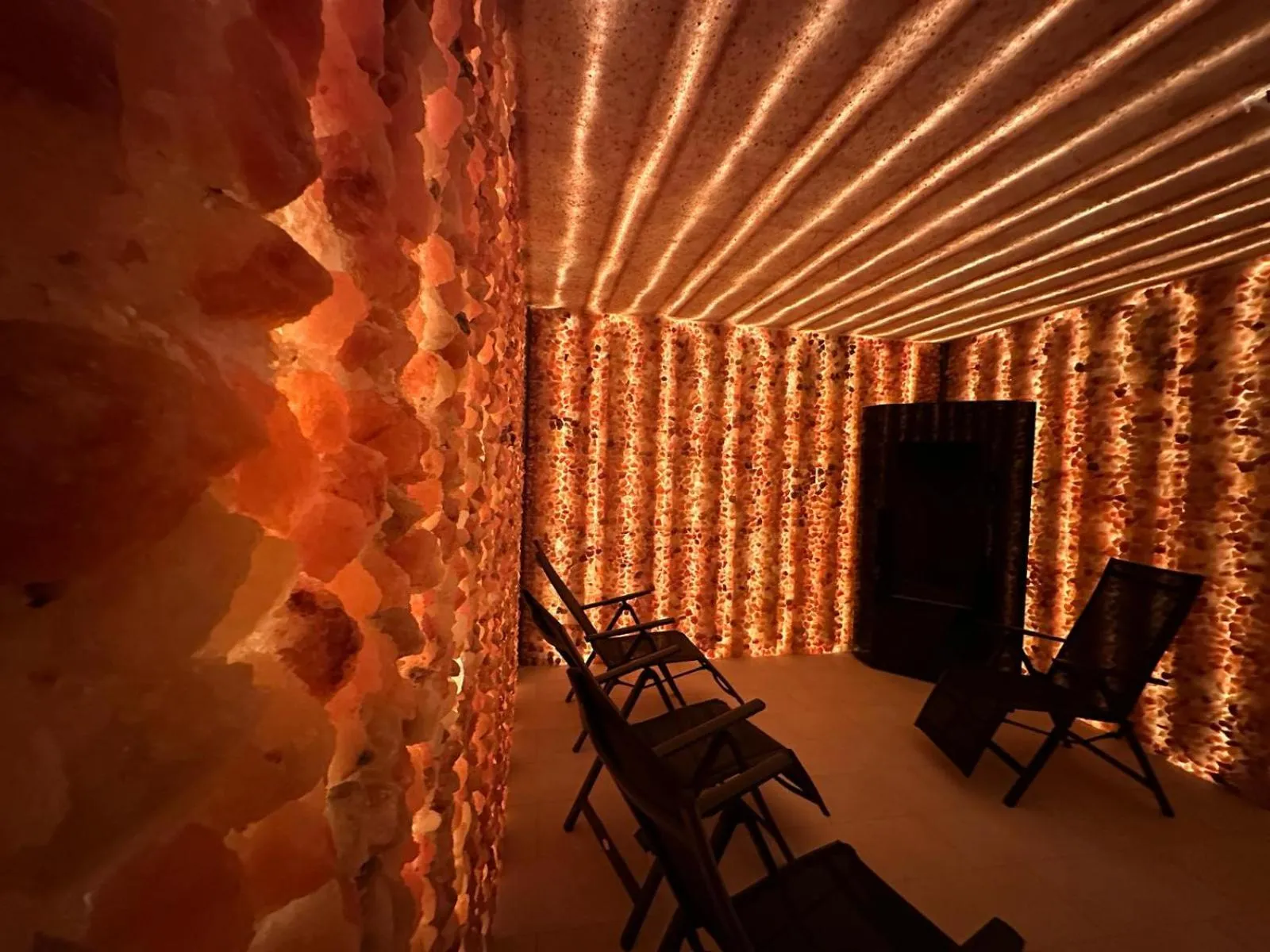 Sauna in Strandhotel Buckow Resort & SPA gut-Hotels SEE