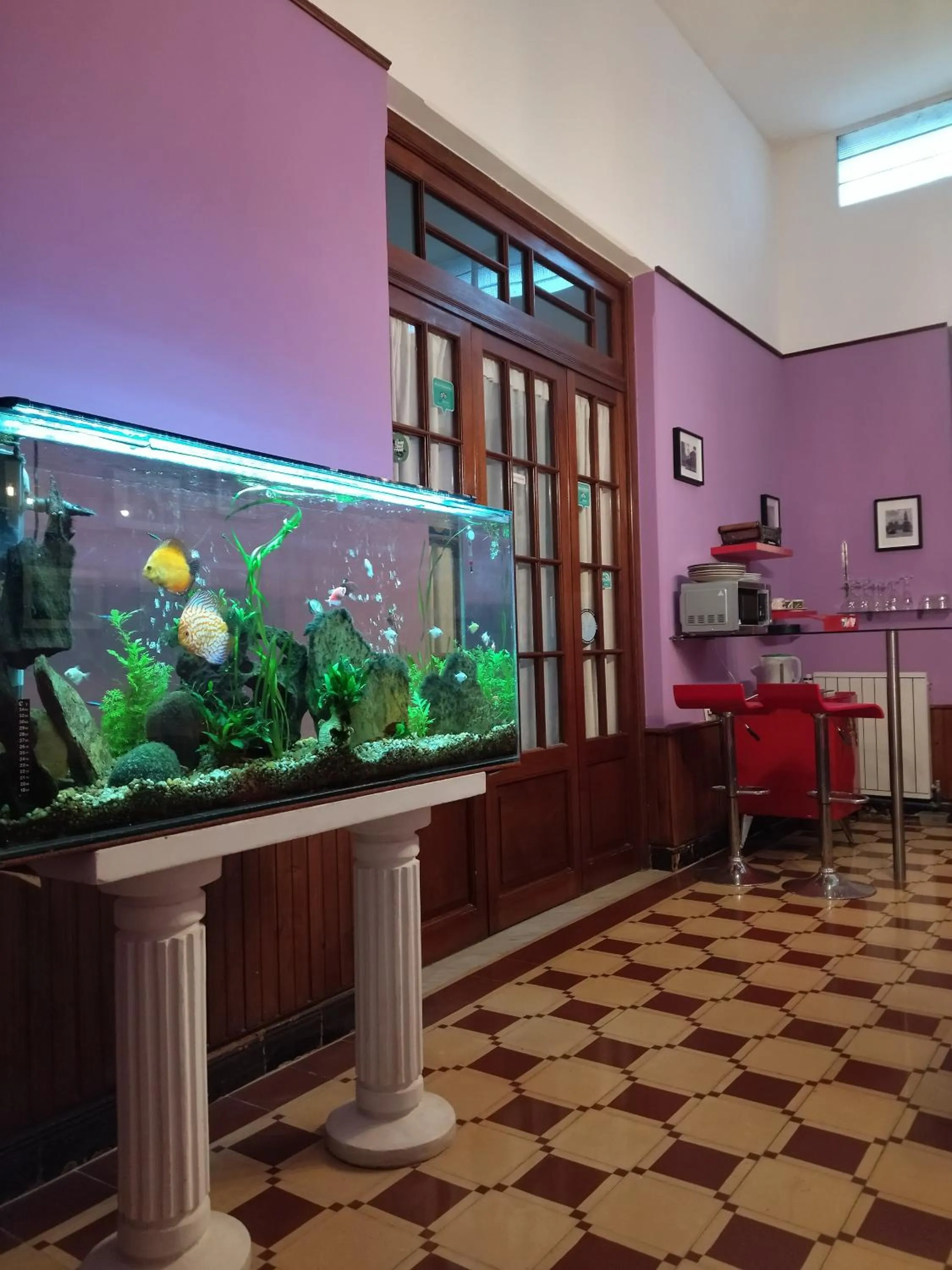 Seating area in Cane B&B