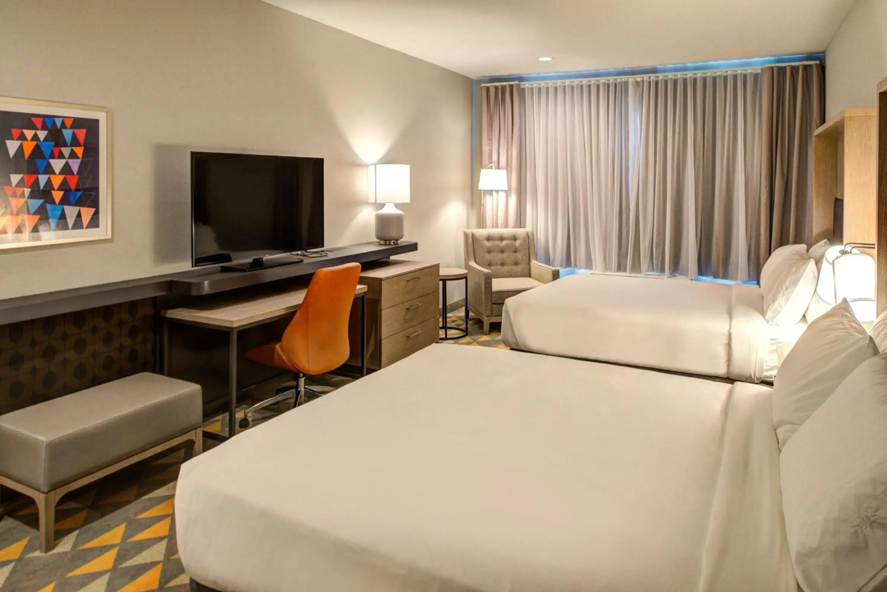 Queen Room with Two Queen Beds - Hearing Accessible/Non-Smoking in Holiday Inn Hotel & Suites - Houston West - Katy Mills by IHG Queen Room with Two Queen Beds - Hearing Accessible/Non-Smoking in Holiday Inn Hotel & Suites - Houston West - Katy Mills by IHG