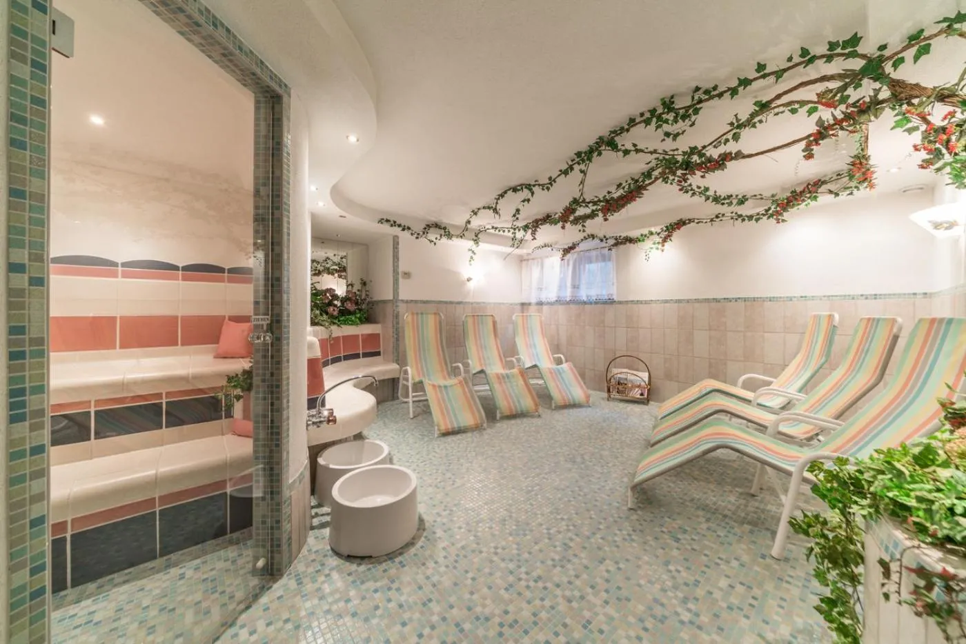 Sauna in Appartement Rosengarten