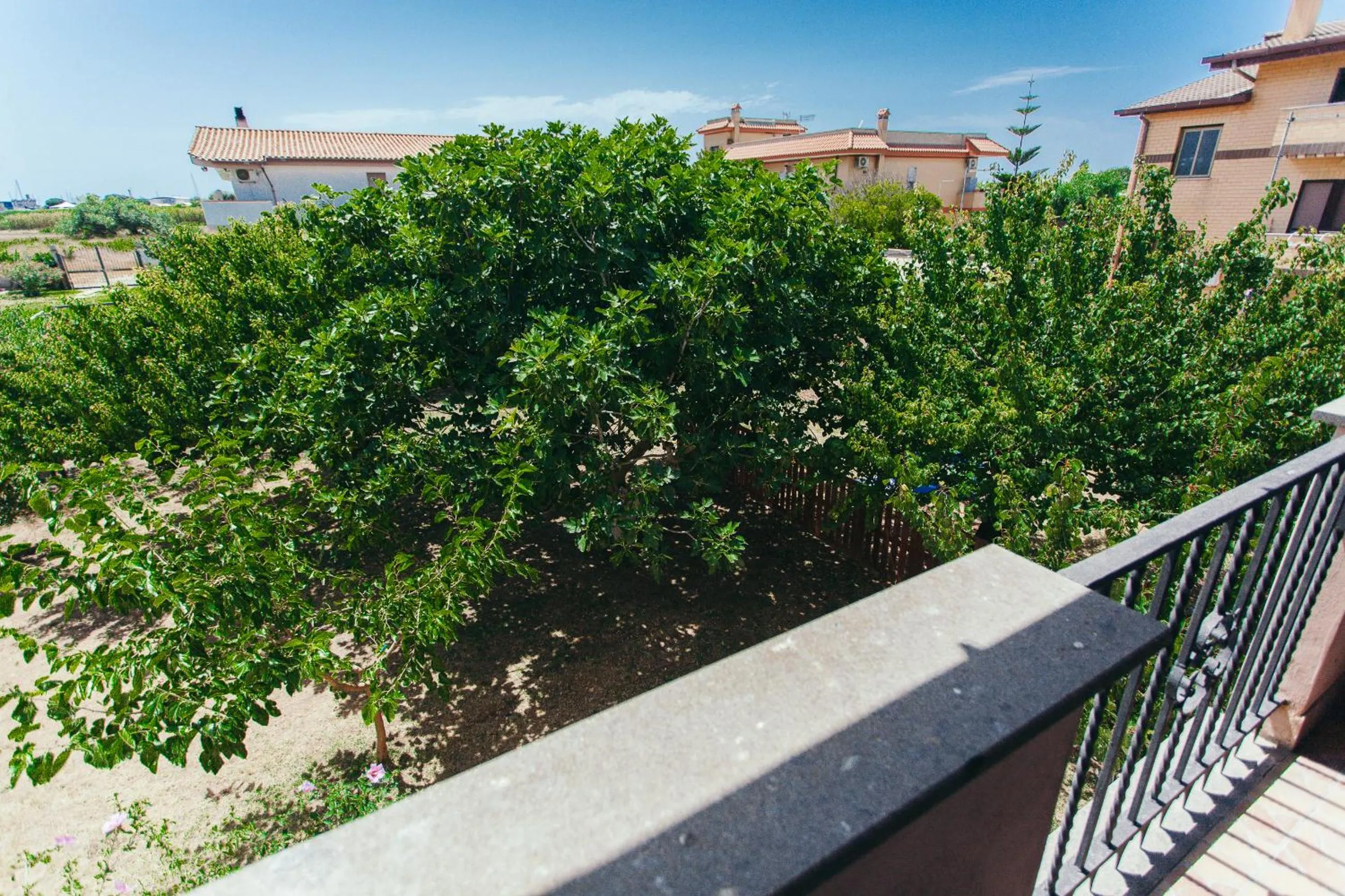 Garden view in Domus Leonardo-Private Free Parking