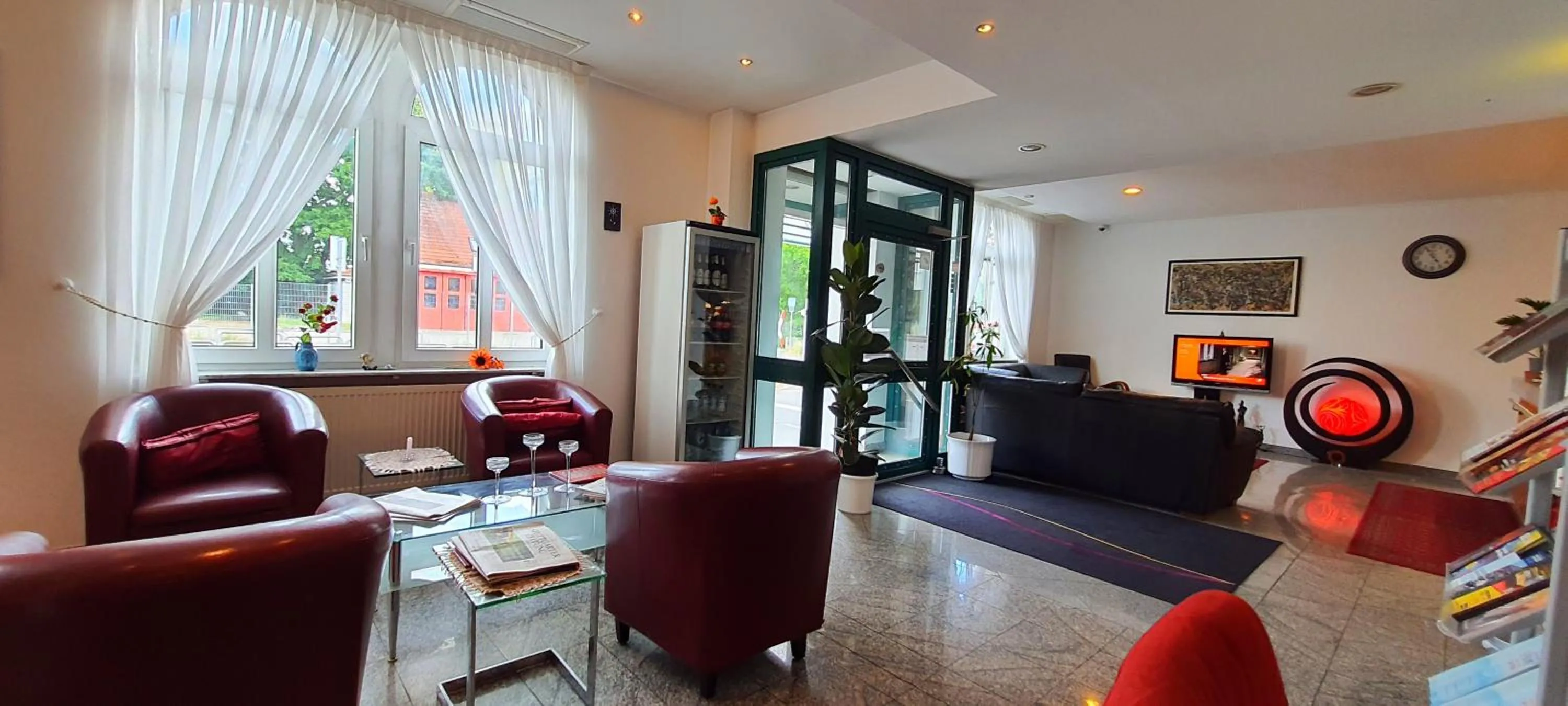 Lobby or reception in Hotel Deutscher Hof
