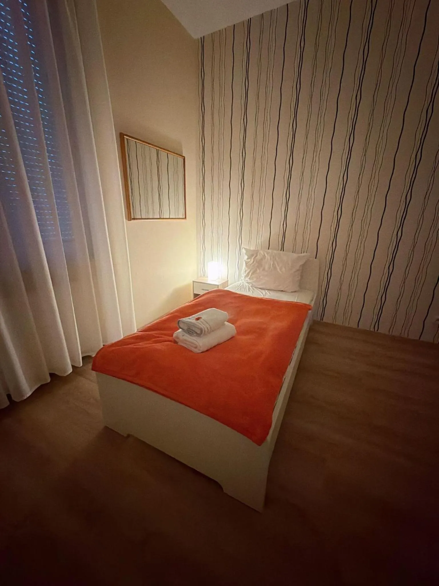 Bed in Hotel Deutscher Hof